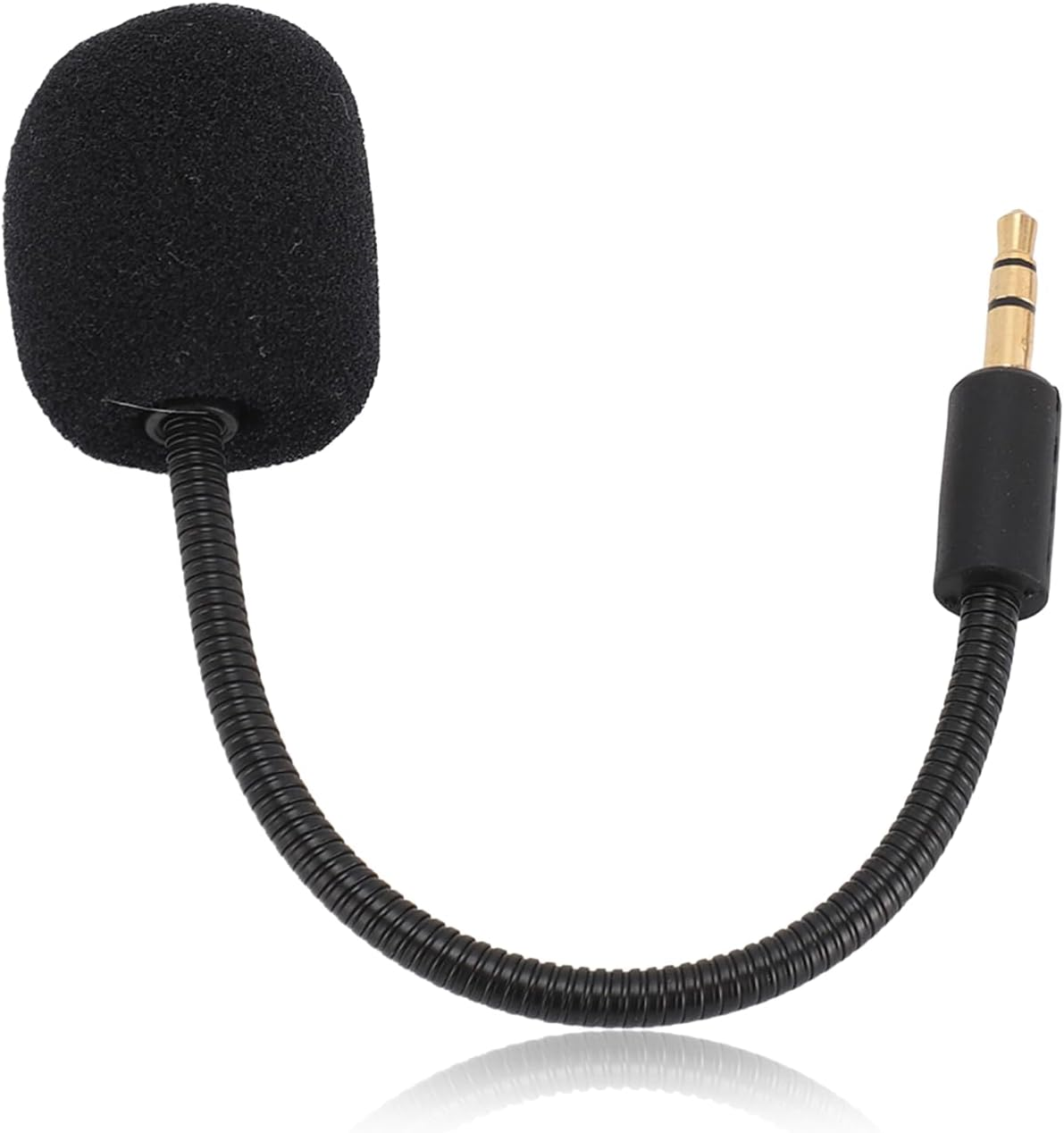 Mic Replacement for Razer Barracuda X Gaming Headset, 3.5Mm Detachable Game Microphone Boom, Bendable Microphone with Noise Cancelling Foam Cover image number 1