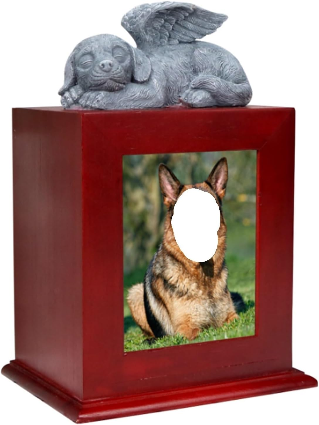 Pet Urns Human Urns Keepsake Urns Art Dog Urn for Dog Ashes,Handmade Memorial with Statue Pet Memorial Urn for Pet'S Cremation Urns Pet Ashes Urns image number 5