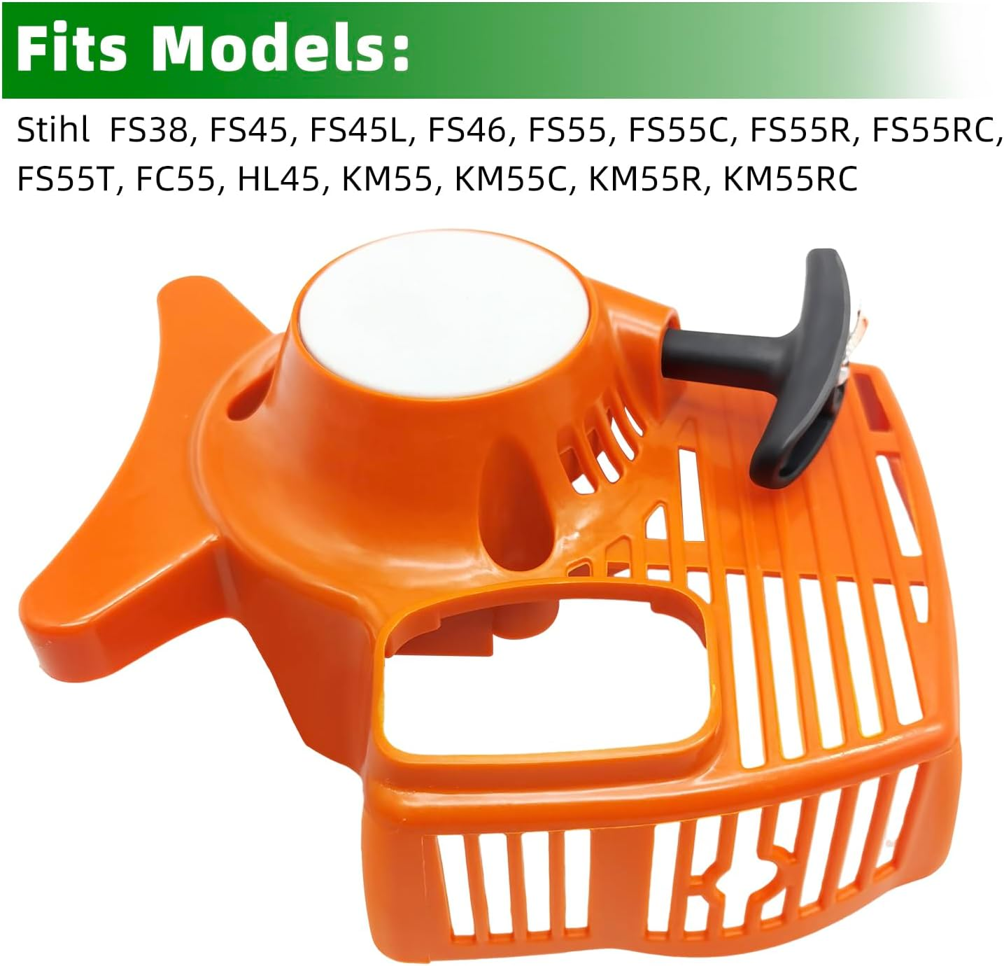 Shiosheng RECOIL PULL STARTER ASSEMBLY for Sthil FC55 FS38 FS45 FS46 FS55 FS55C FS55RC HL45 KM55 4140 SERIES Trimmer 41401904009 4140 190 4009 image number 3