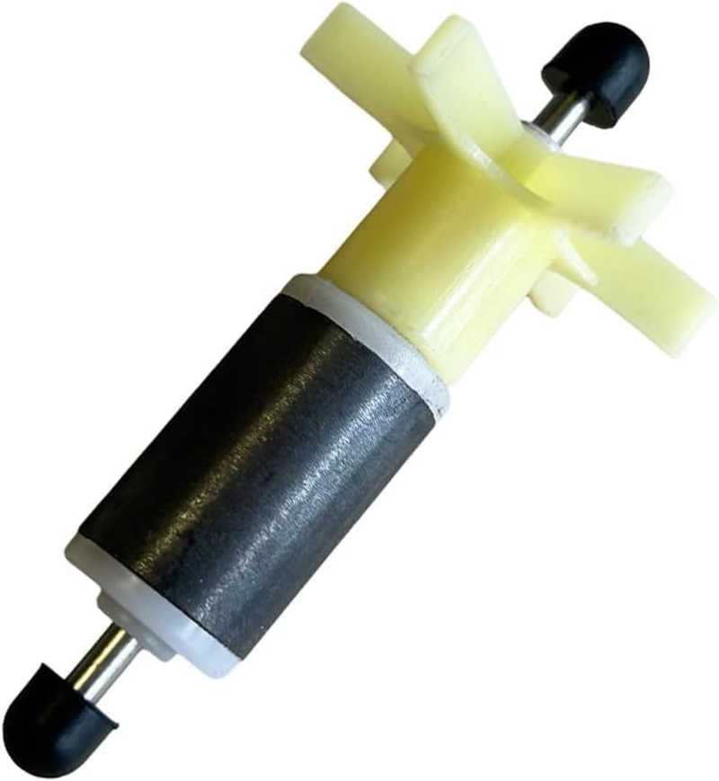 For Layz Water Pump E02 Fix Replacement Rotor Impeller with Ceramic Shaft Shaft and End Caps Aquarium Rotor（Yellow Rotor） image number 4