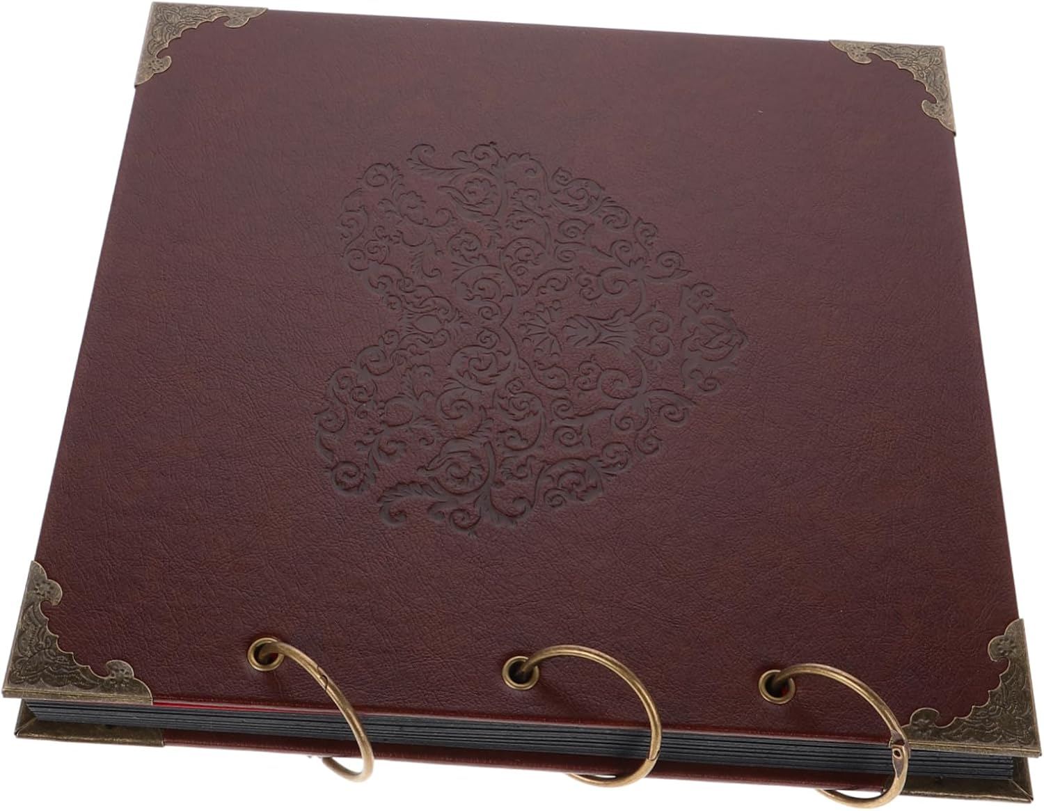 Leather Photo Album Scrapbook Album for Family Sticker Holder for Wedding Travel School Memories