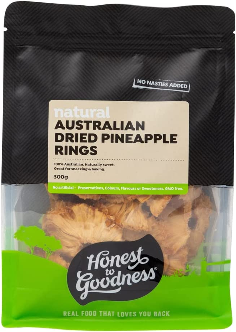 Australian Dried Pineapple Rings 100G