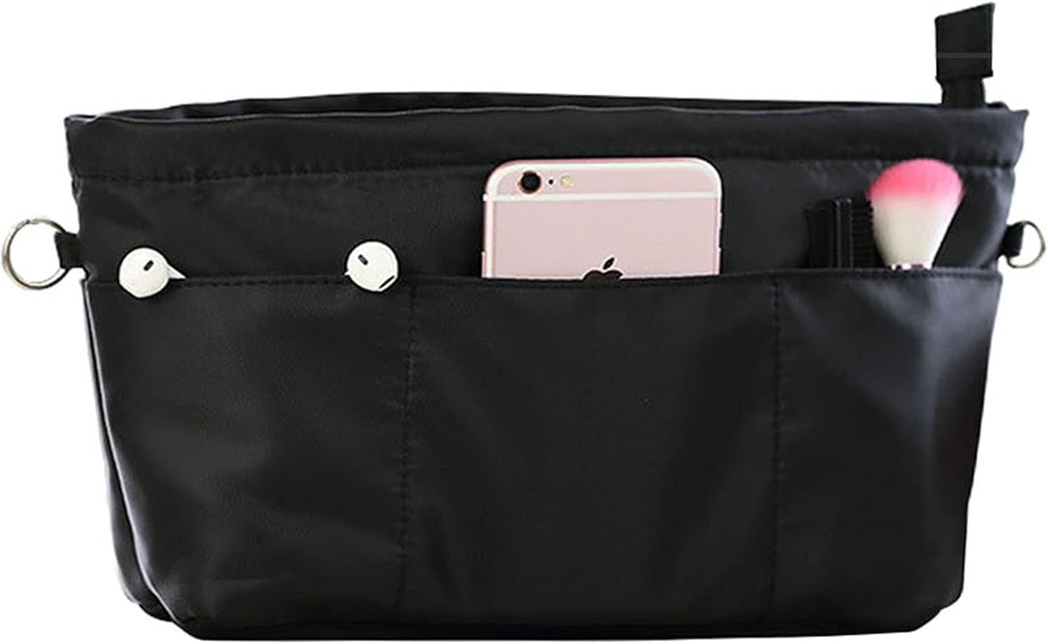 Lckaey Purse Organizer Insert for Neverfull Handbag Is Compatible with More Similar Brands of Tote Bag-Nylon Organizer 3055Khaki-Xs