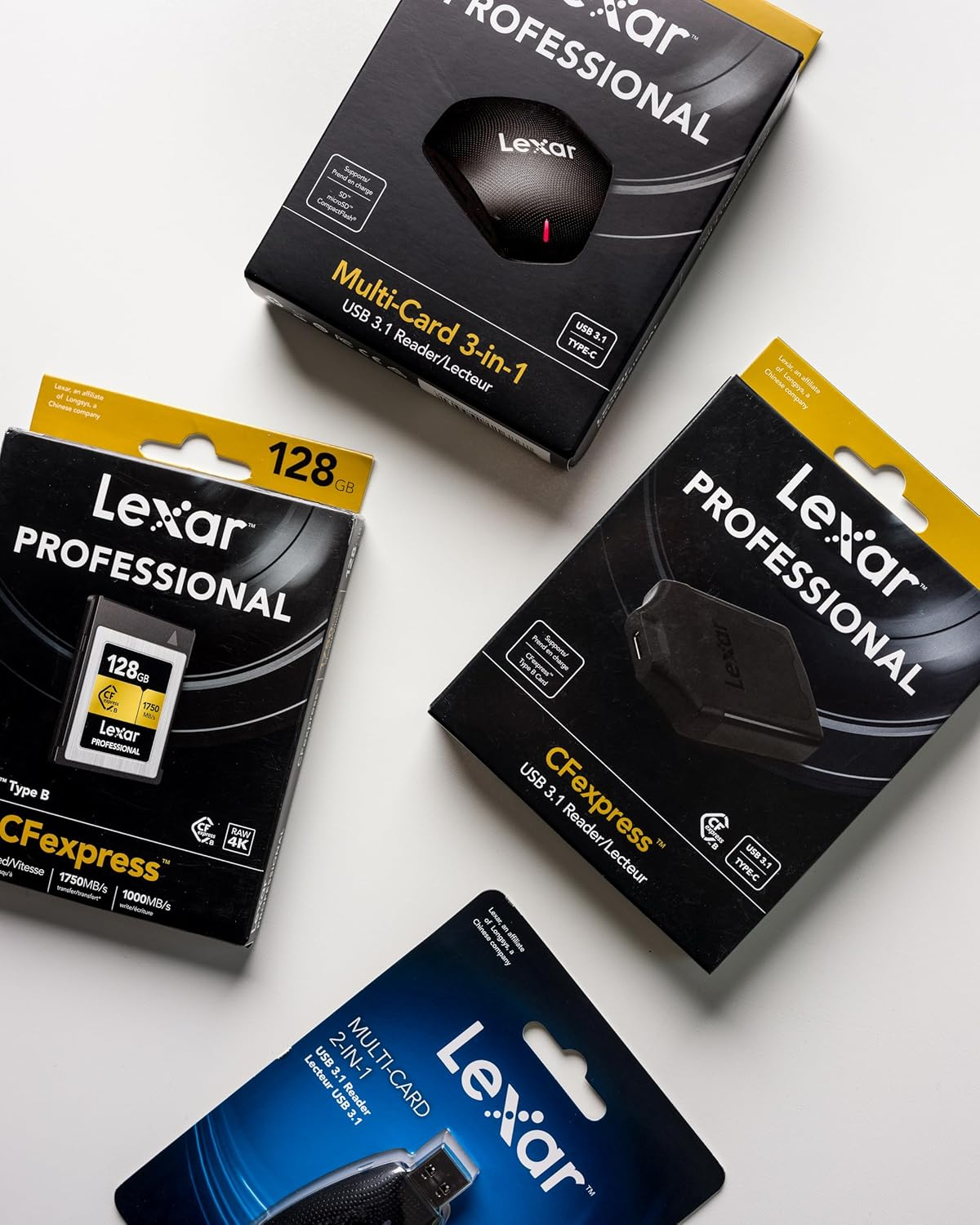 Lexar Cfexpress Gold Series Type B Memory Card, 128 GB image number 4