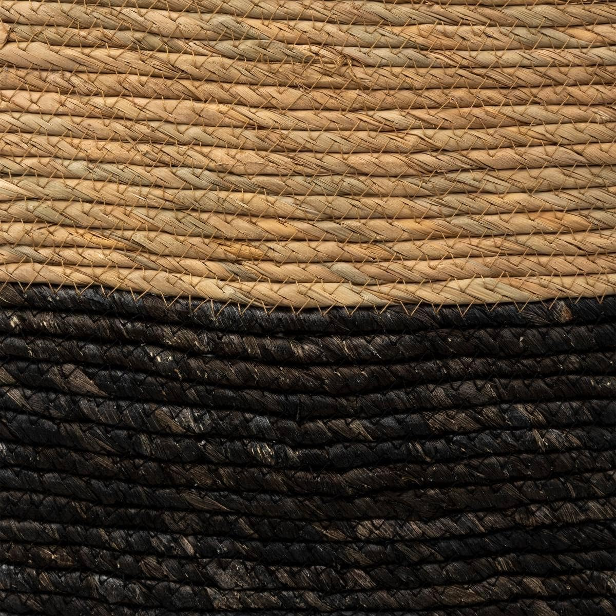 Straw Basket 31 X 15 Cm "Mix N Module" Black - 5 Five Simply image number 4