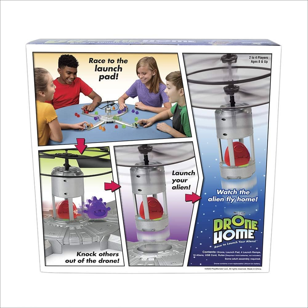 Drone Home - First Ever Game with a Real, Flying Drone - Great, Family Fun! - for 2-4 Players - Ages 8+ image number 4