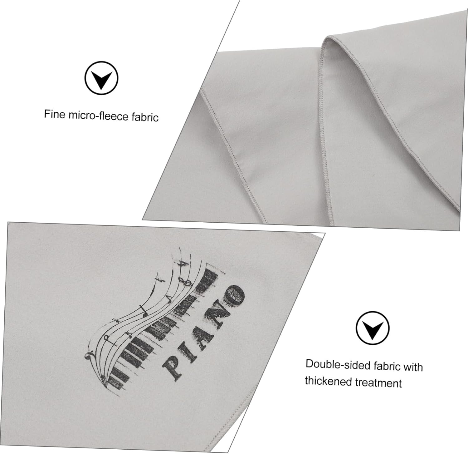 Key Electronic Piano Cover Double Dustproof Keyboard Design for Digital Piano image number 3