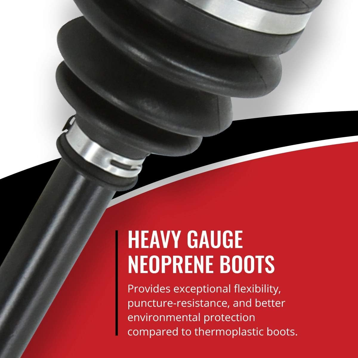 2 Pc Sixity XT Front Left Right Axles Compatible with Honda TRX500FA Fourtrax Foreman Rubicon TRX500FE 4X4 ES TRX500FGA Gpscape TRX500FM TRX500FPA at W Power Steering with EPS TRX500FPE TRX500FPM image number 3