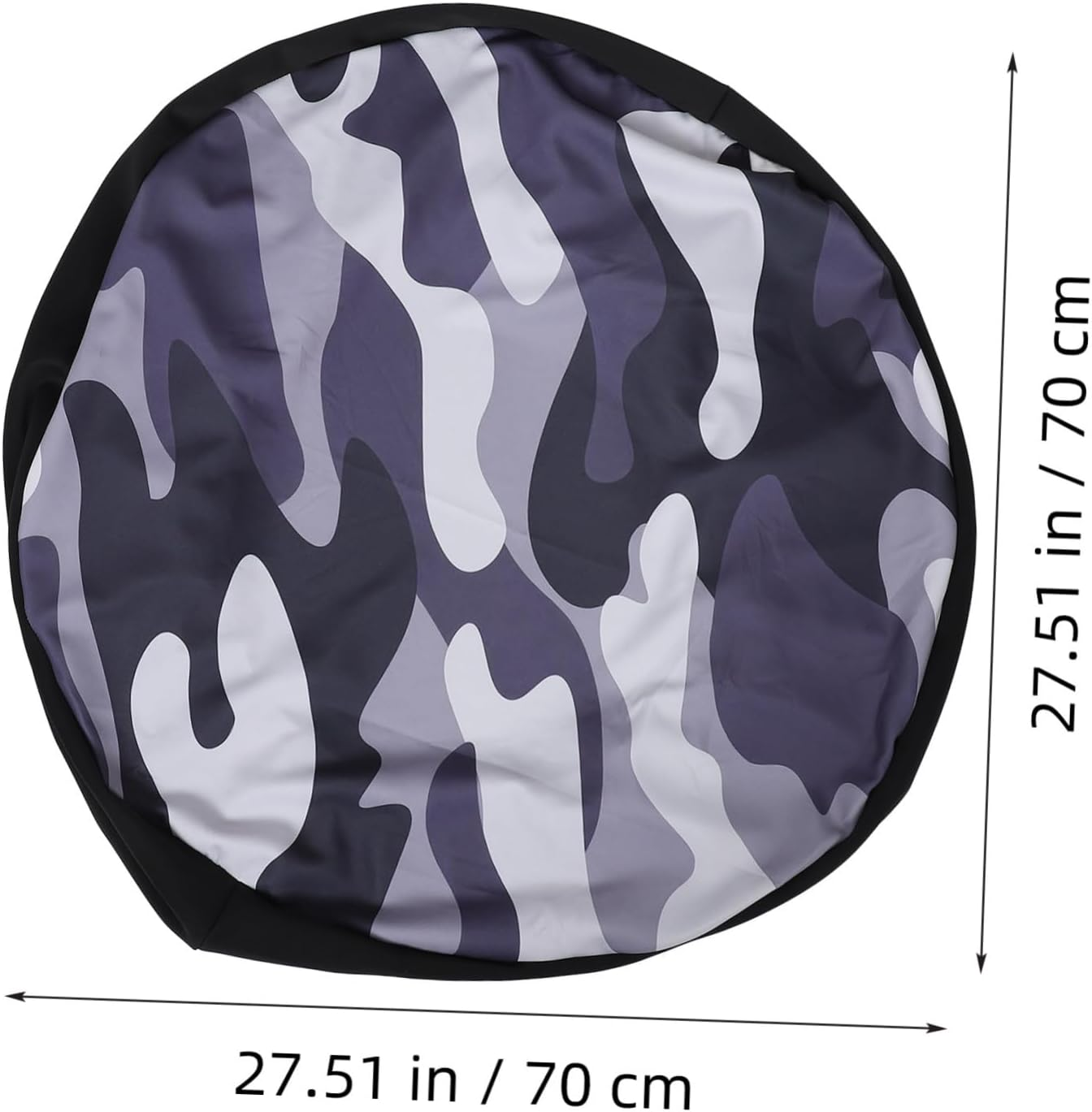 LALADEFIEE Spare Tire Cover Camouflage Wheel Protectors for Car Rv Trailer Scratch Resistant Material image number 1