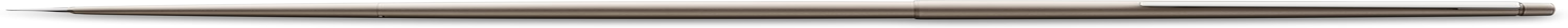 LAMY 2000 Black - Elegant Fountain Pen in Robust Fibreglass Barrel - 14 Ct. Gold Nib, Partially Platinum-Plated - Nib Size M