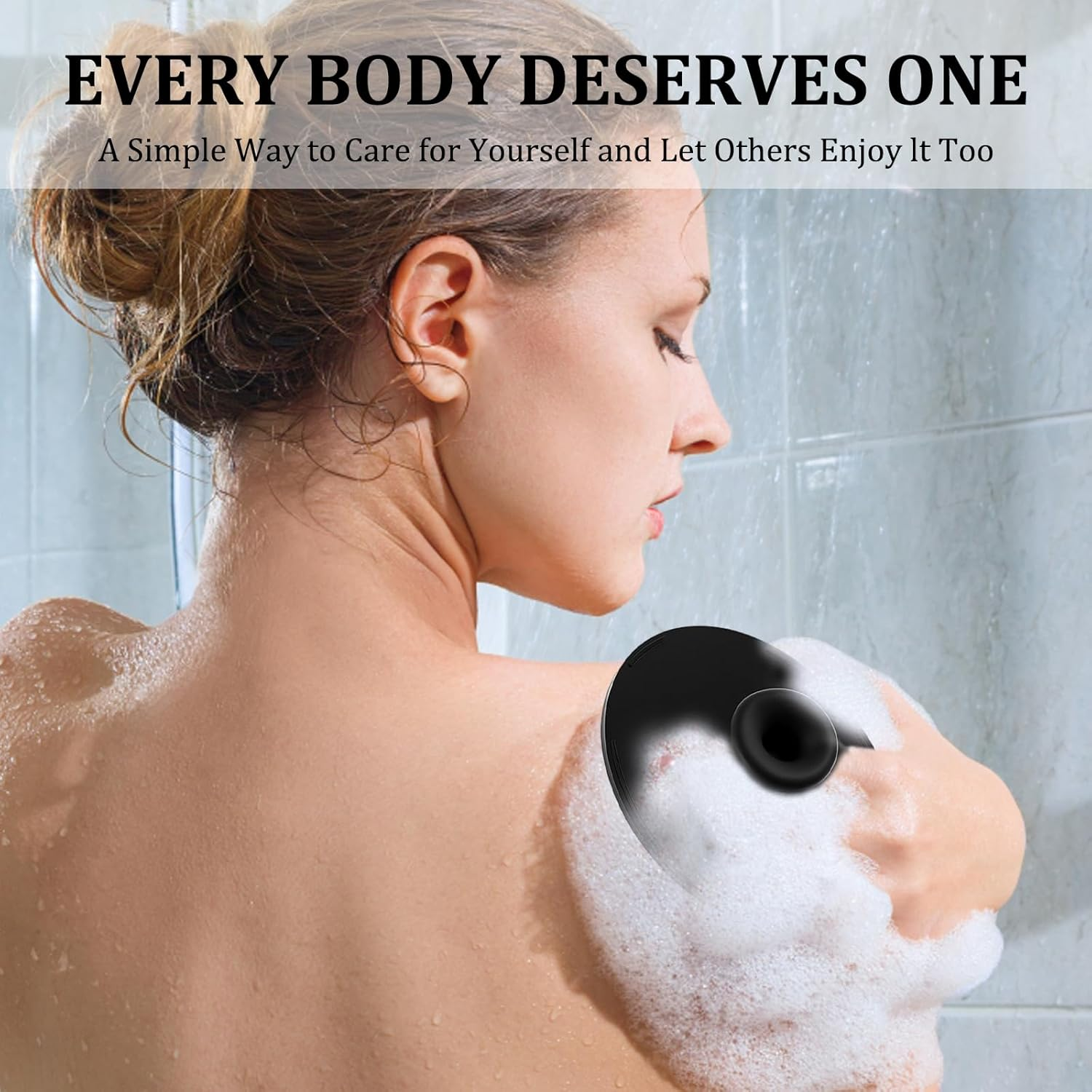 6 Pack Body Scrubber, Body Exfoliator with Soft Bristles, Shower Scrubber for Dry Brushing and Gentle Exfoliation, Back Scrubber for Men and Women image number 4