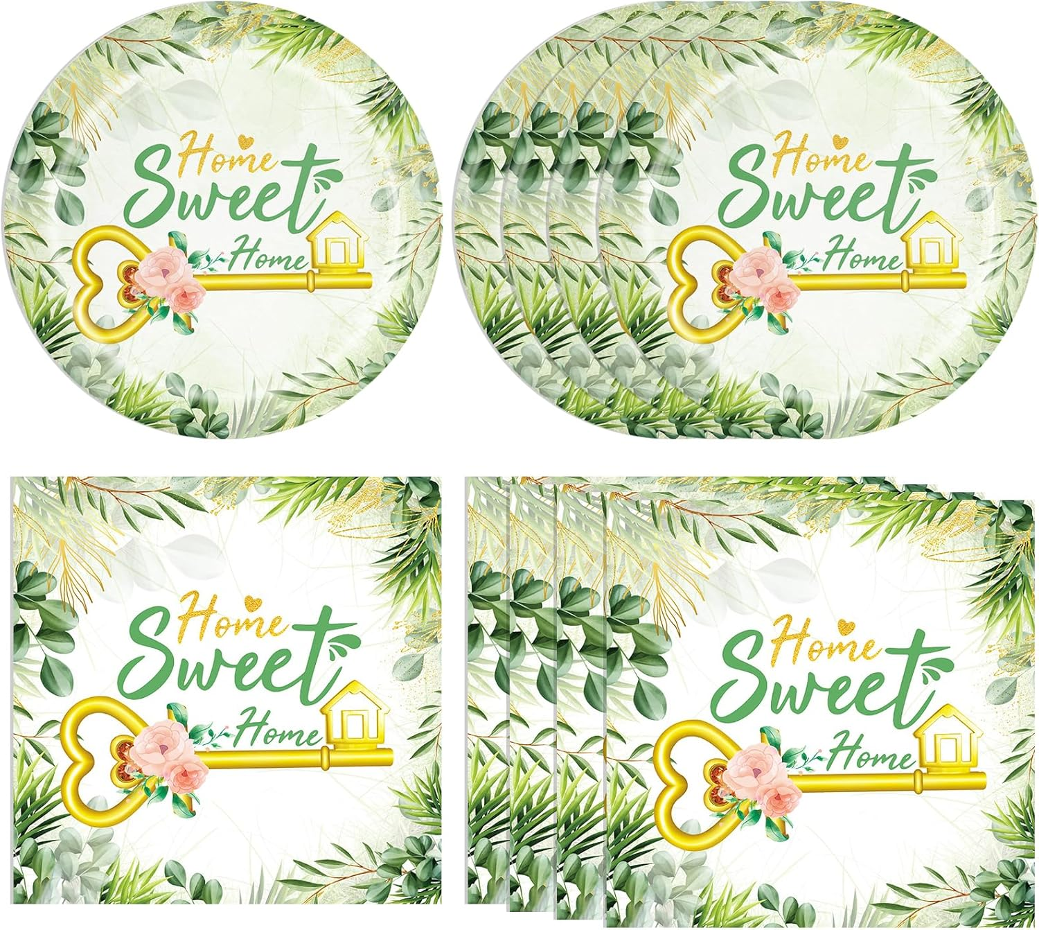 40PCS Music Theme Party Decorations Musical Note Plates Napkins Music Notes Party Disposable Tableware for Wedding Baby Shower Birthday image number 2