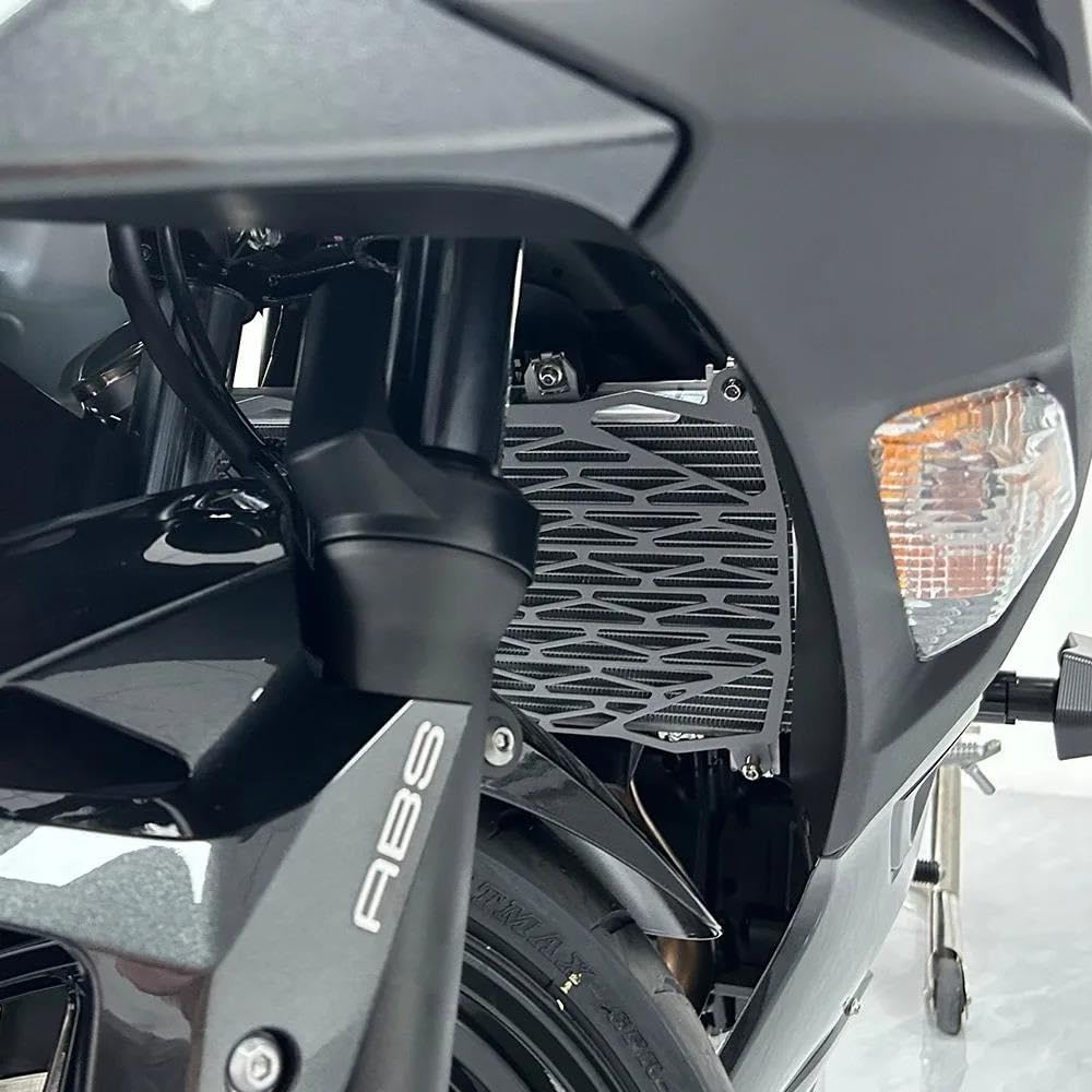VEAEKNCFCB for Z500 500 Z 500 500 SE 2024 2025 Motorcycle Accessorie Radiator Guard Protector Grille Cover Parts Motorcycle Radiator Guard Engine(Titanium) image number 4