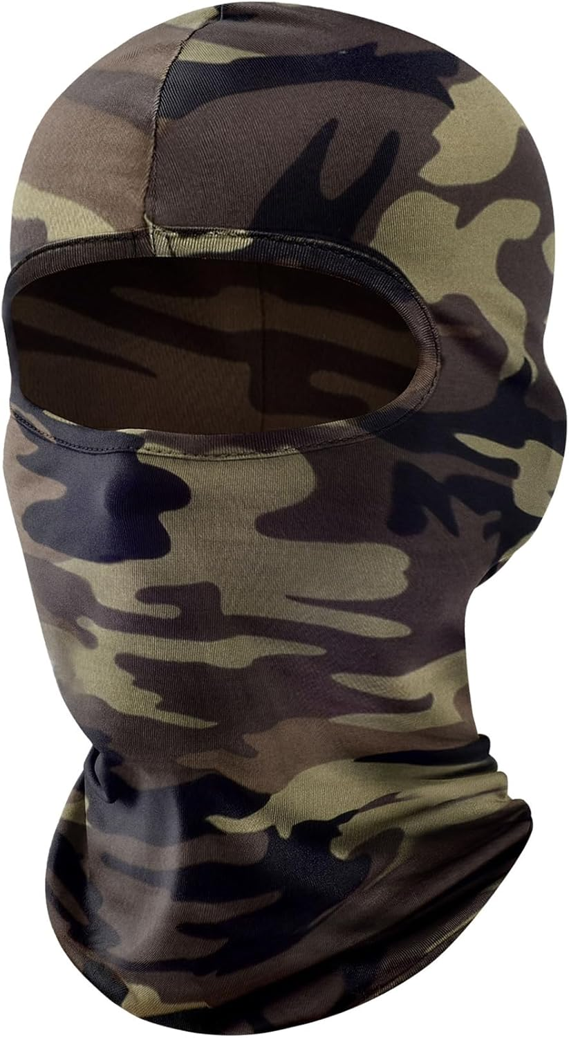 Fuinloth Balaclava Shiesty Ski Mask, Summer Motorcycle UV Protector Neck Gaiter for Men/Women