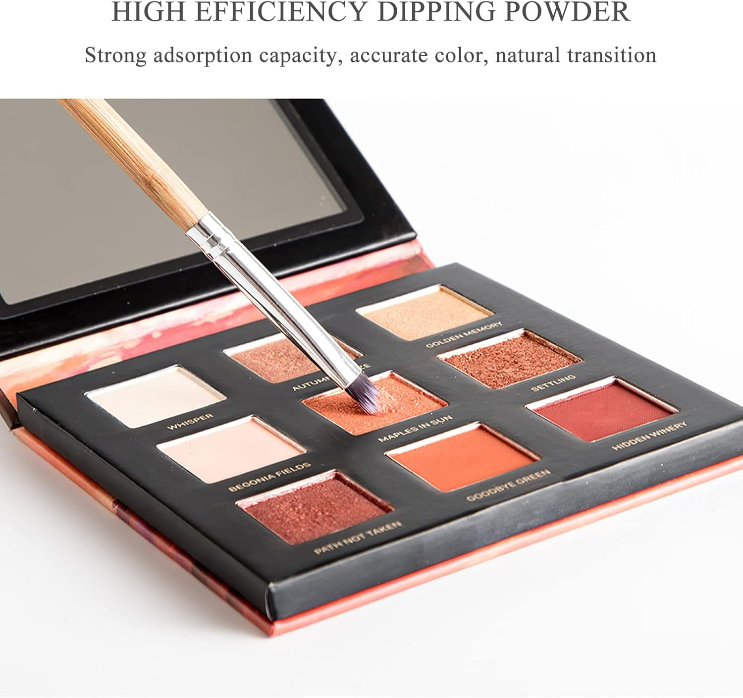 11 Pieces Make up Brushes, Make up Brush Set Bamboo Handle, Synthetic Cosmetics Brush Foundation Powder Blending Blush Concealers Eyeshadow Eyeliner Soft Makeup Brushes Kit with a Portable Bag image number 5