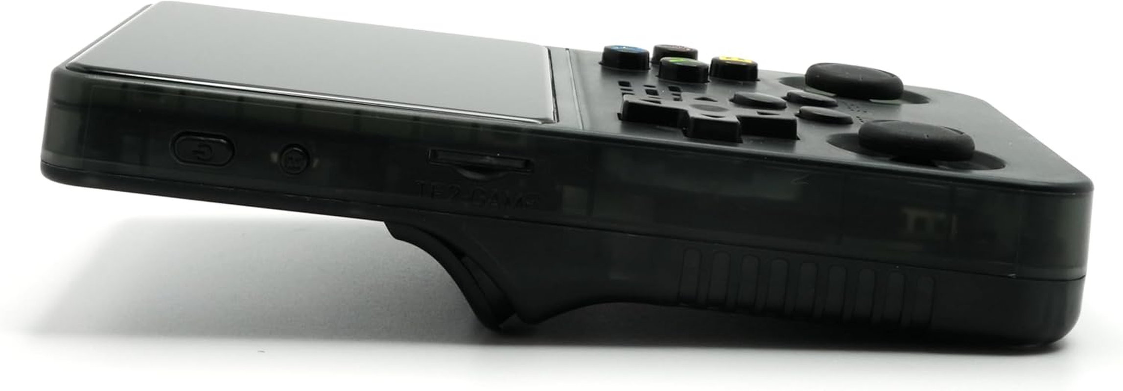 Retrotech R36S Handheld Video Game Console with Build-In 15000 Games (Black Transparent) image number 3