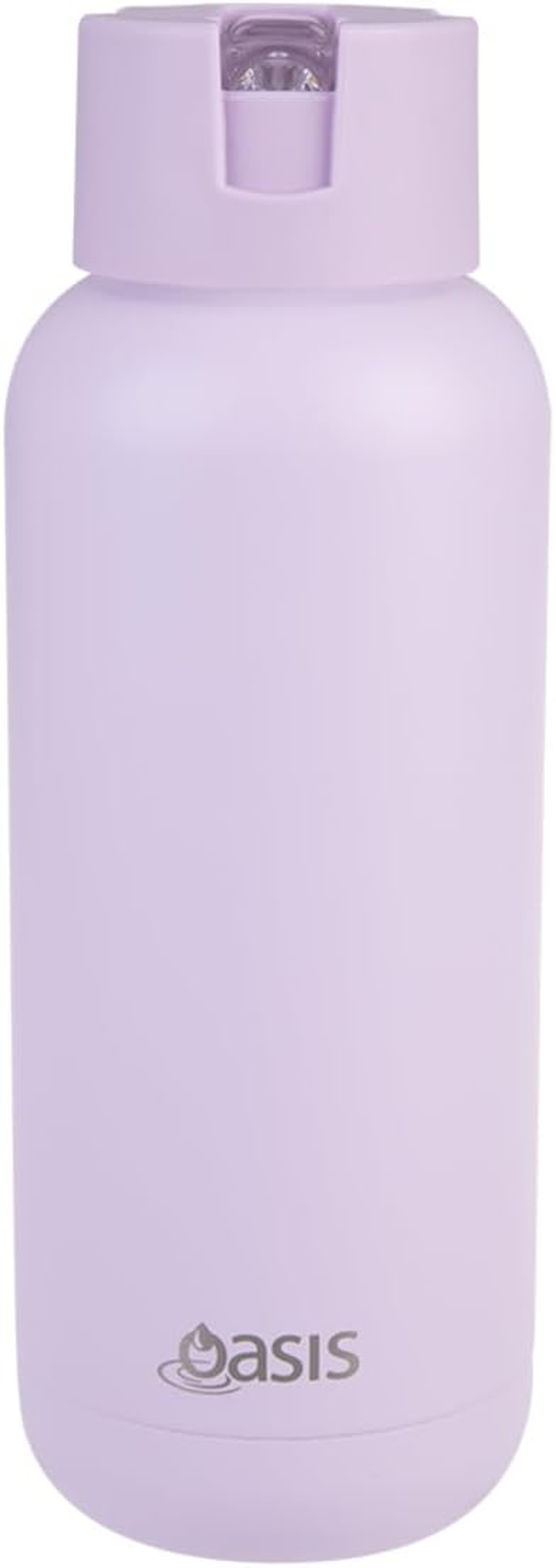 Oasis Ceramic Lined Stainless Steel Triple Wall Insulated 'Moda' Drink Bottle 1L - Orchid image number 6