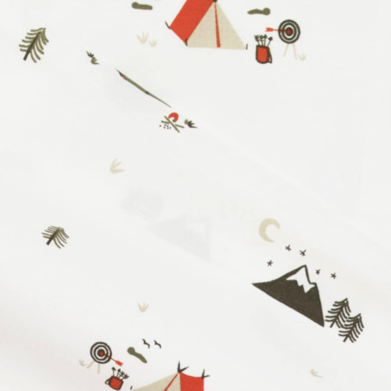 Eddie Bauer - Queen Sheets, Cotton Percale Bedding Set, Crisp & Cool Home Decor (Cascade Camping, Queen) image number 5