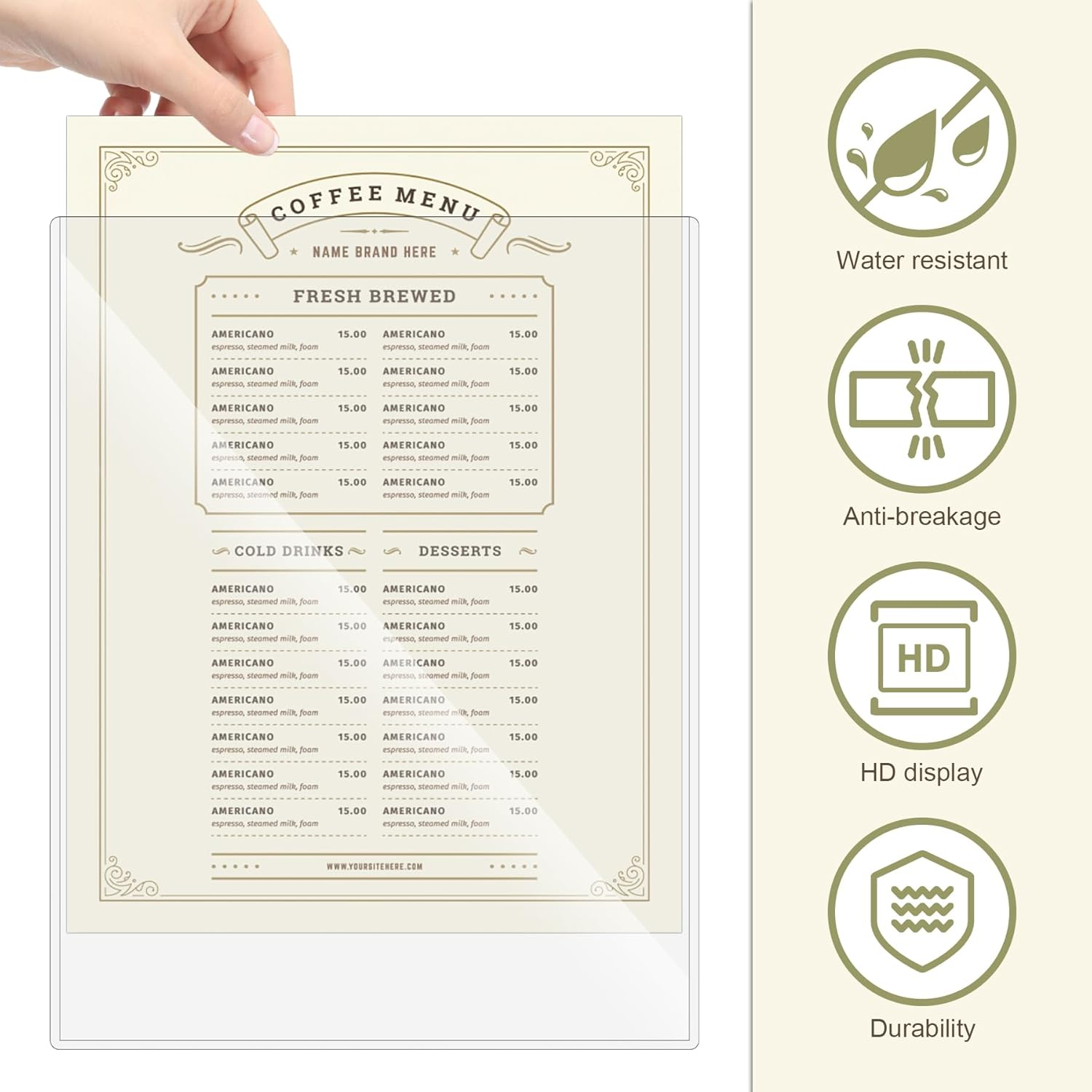 12 Pcs 8.5 X 11'' Rigid Print Protectors, Clear Rigid Top Loaders Plastic Paper Page Protectors, Clear Plastic Page Protectors for Photos and Documents image number 4