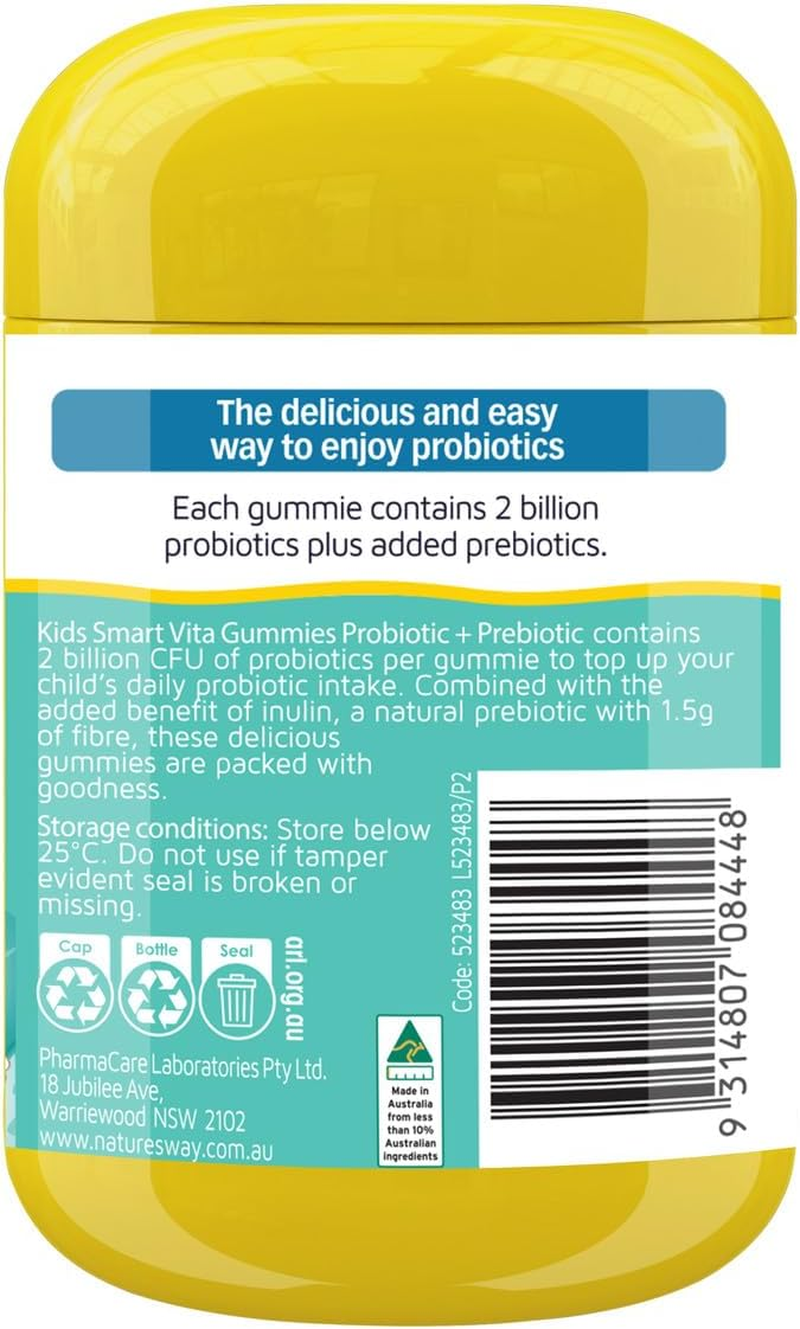 Nature'S Way Kids Smart Probiotic Vita 50 Gummies image number 2