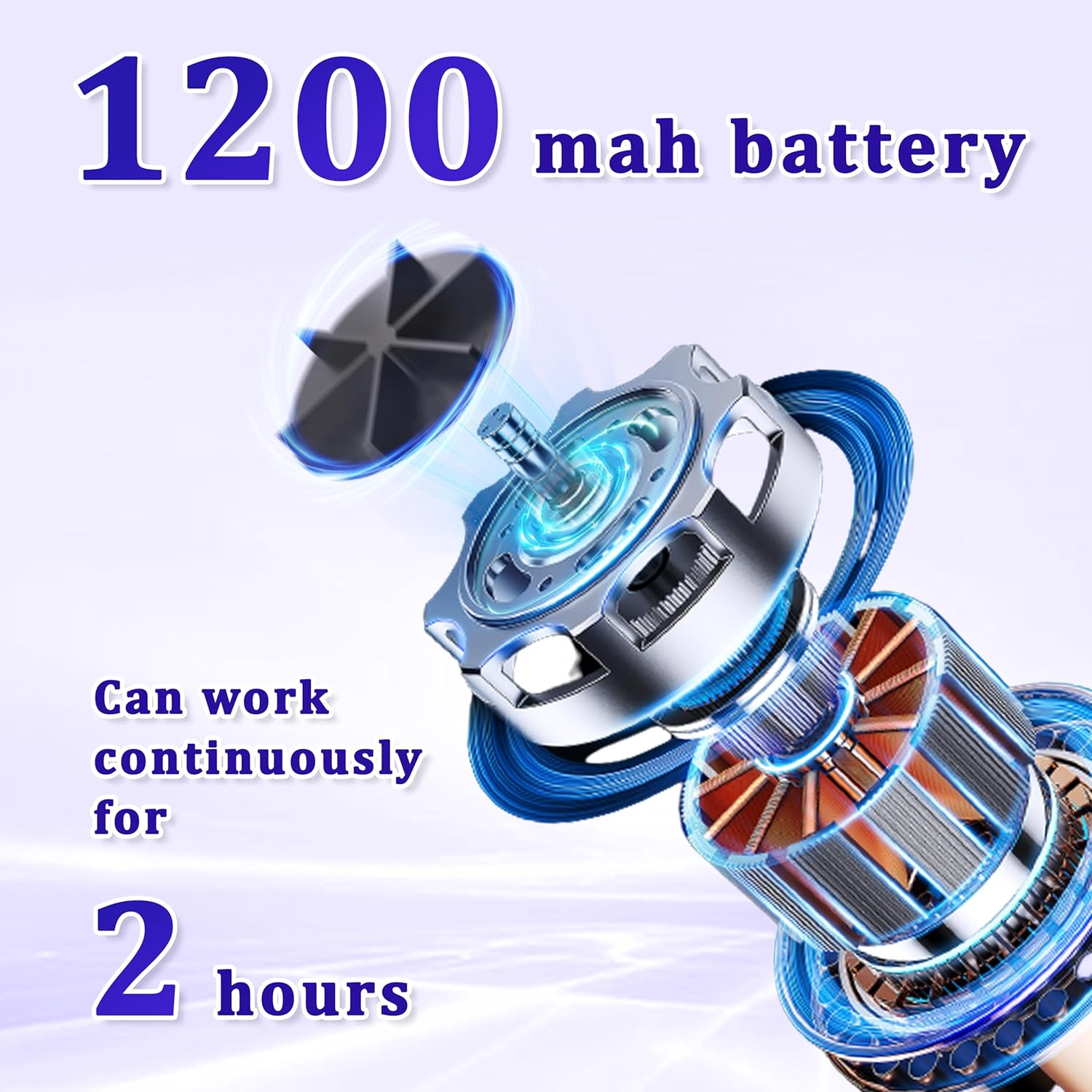 Makeup Brush Cleaner Machine - Electric Makeup Brush Cleaner, Automatic Maku up Brush Cleaning with 1200 Mah Battery, for Makeup Sponges and All Size Brushes (Purple)