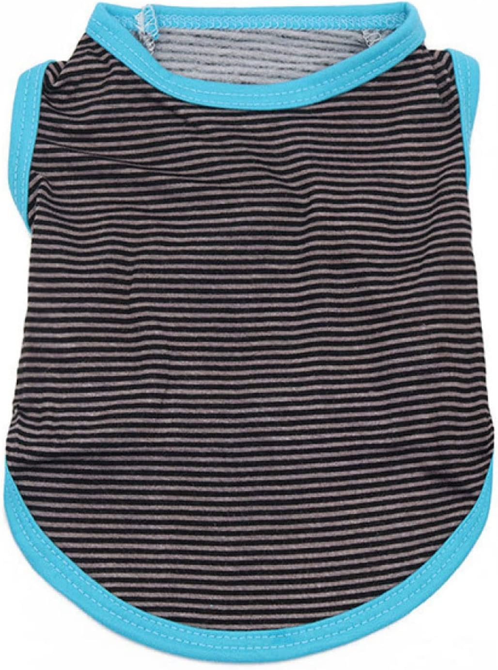 Summer Puppy Skirt Shirt Summer Striped Plaid Dog Shirt Comfortable Vests Dog Clothes Dog Shirt Pullover Sweatshirt for Small Medium Large Dogs Cats for Small Medium Dogs Cats image number 1