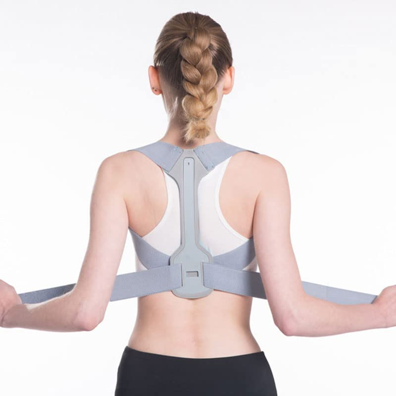 AIMALL Posture Clavicle Shoulder Support Corrector Back Straight Brace Adjustable Strap, Stability & Alignment, Breathable Fabric, for Men & Women, Sizes S (28"-32"), M (32"-36"), L (36"-44") image number 5