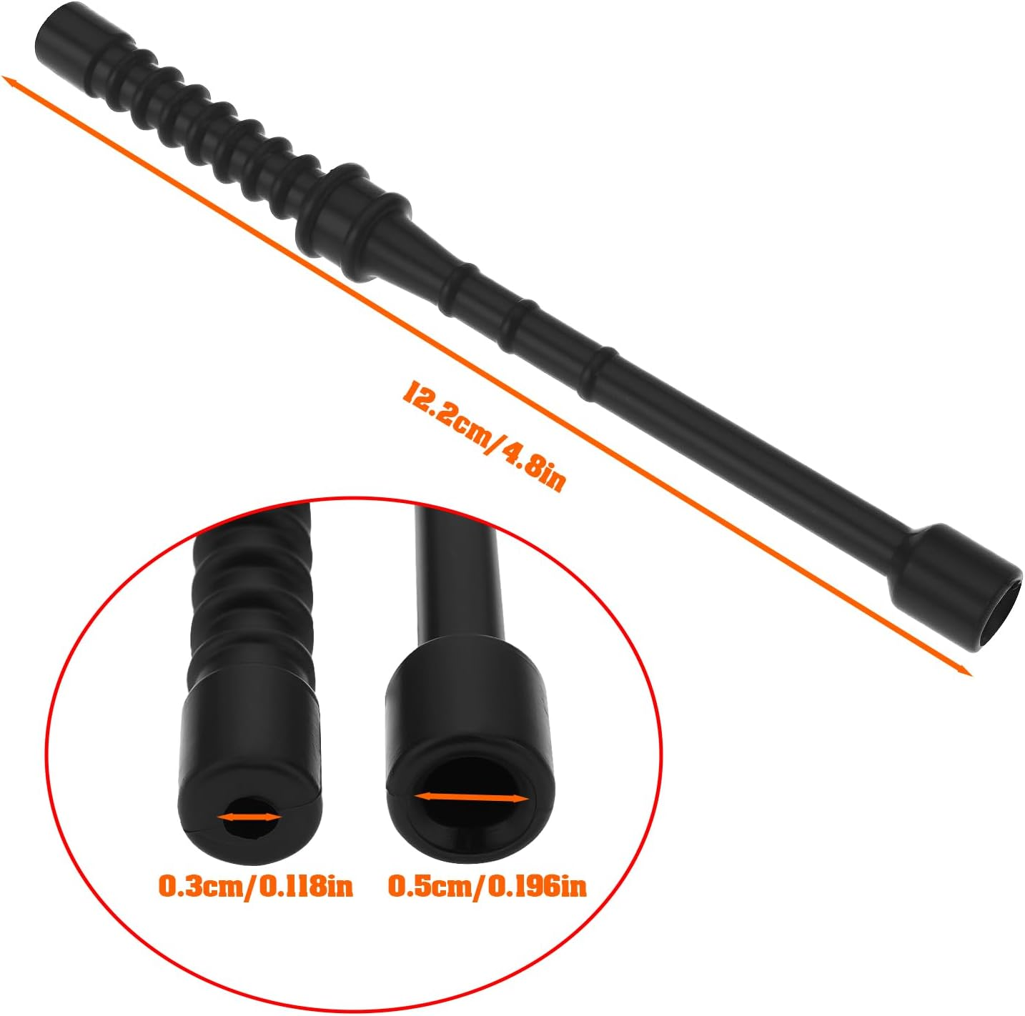 Briny River 2PCS Fuel Line Hose Tube Replacement Part 1118 358 7700 Compatible with Stihl 028 028AV 028Super 028Q 028W 028WB Chainsaw 028 Fuel System image number 1