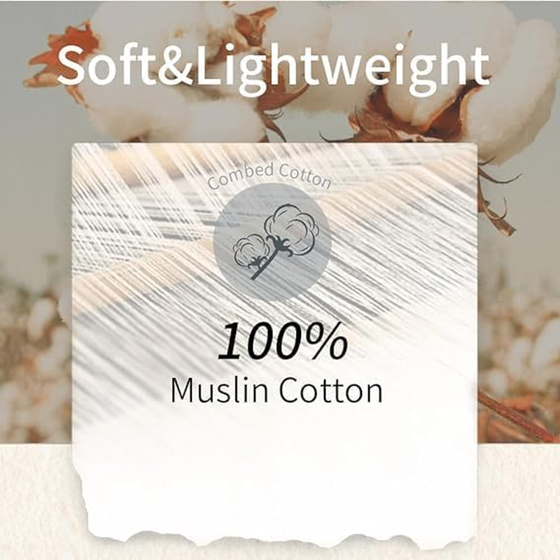 ZONEY 4 Pack Solid Muslin Baby Bibs Baby Bandana Drool Bibs Absorbent Cotton Bibs for Unisex Boys Girls - Animal image number 2