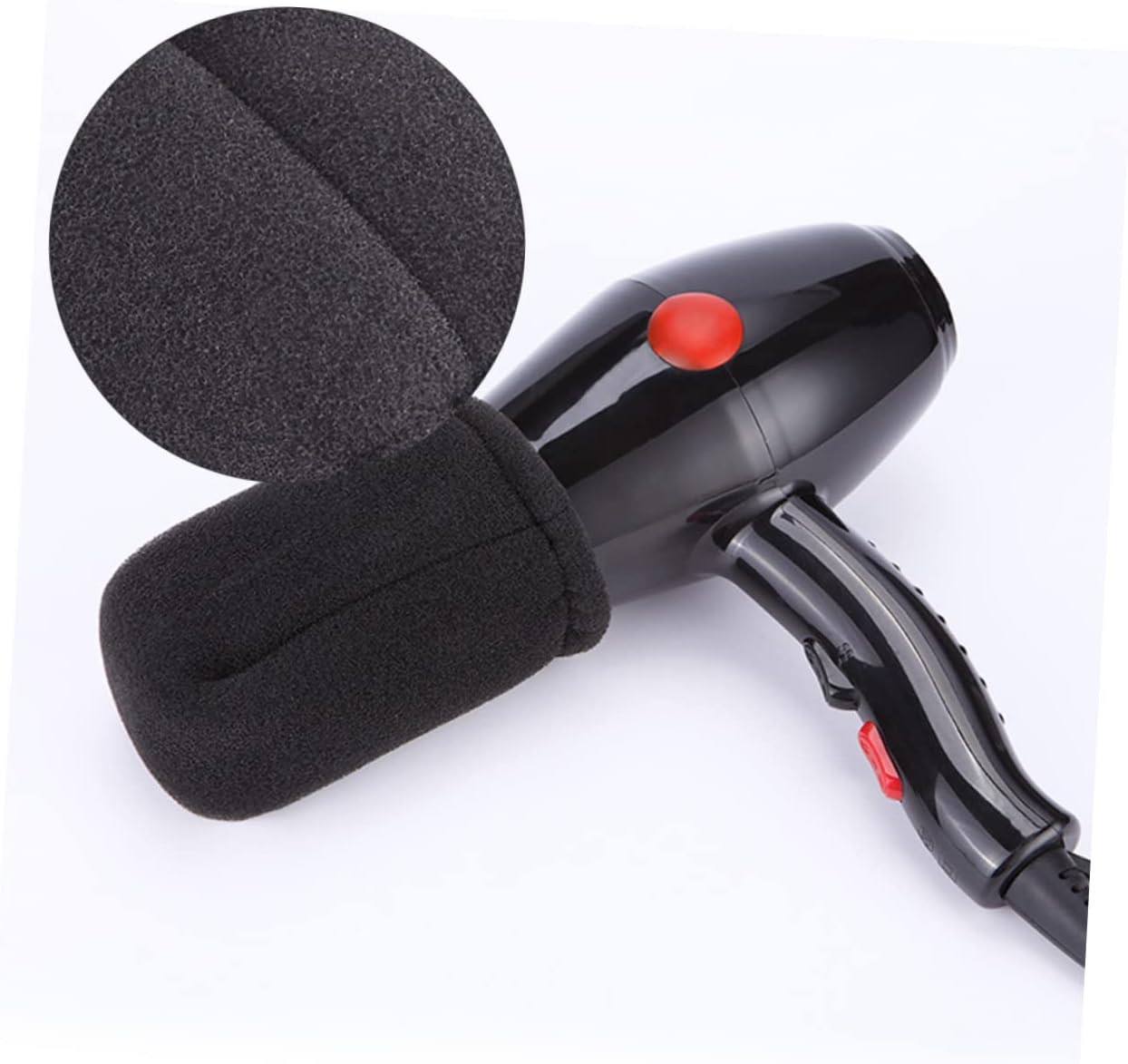 Outanaya Hair Dryer Sponge Cover Scalding Wind Cover Hair Dryer Diffuser for Salon image number 4
