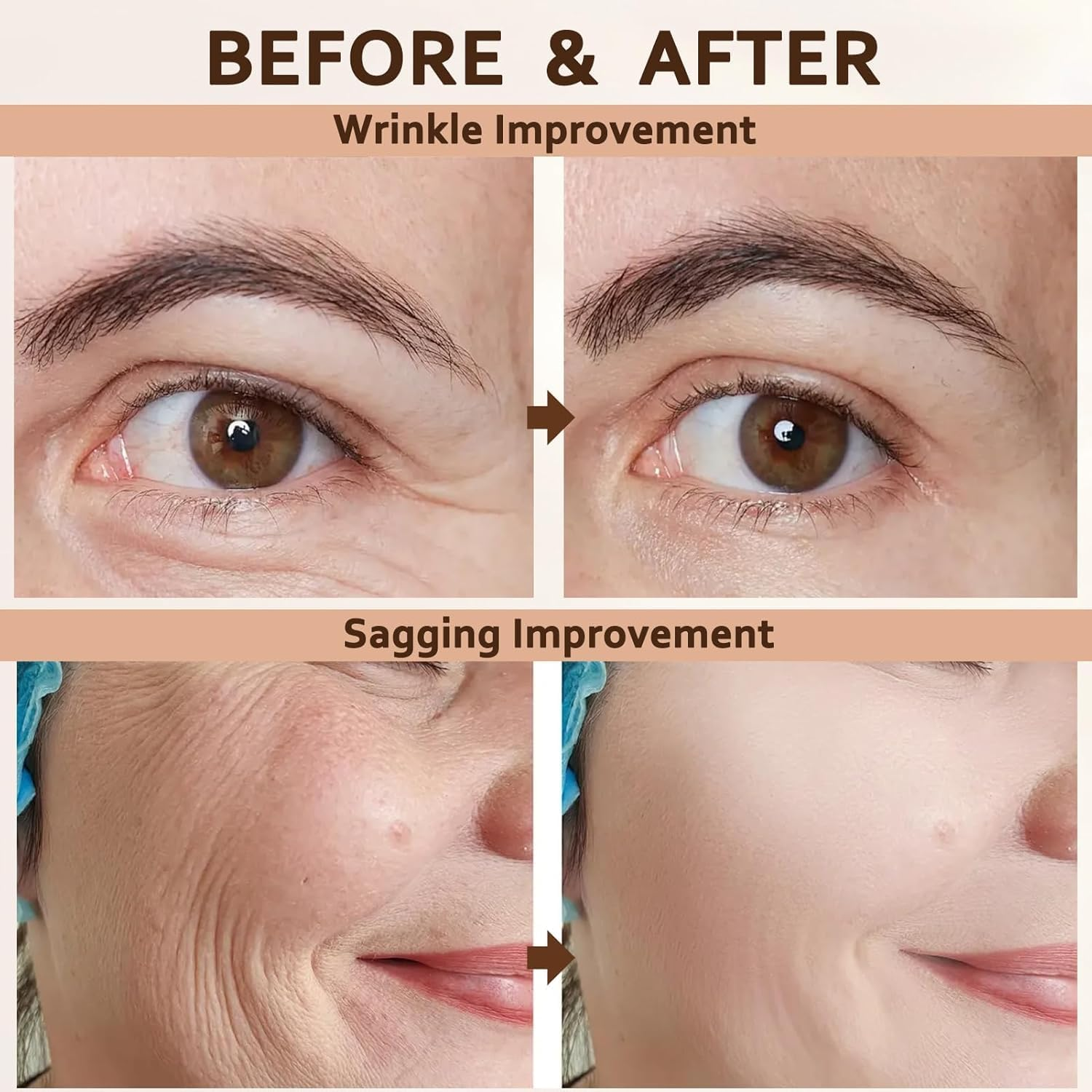 Silk Peptide Intensive Lifting Ampoule,Deep Collagen Serums for Face Tightening and Lifting,（3Pcs） image number 1