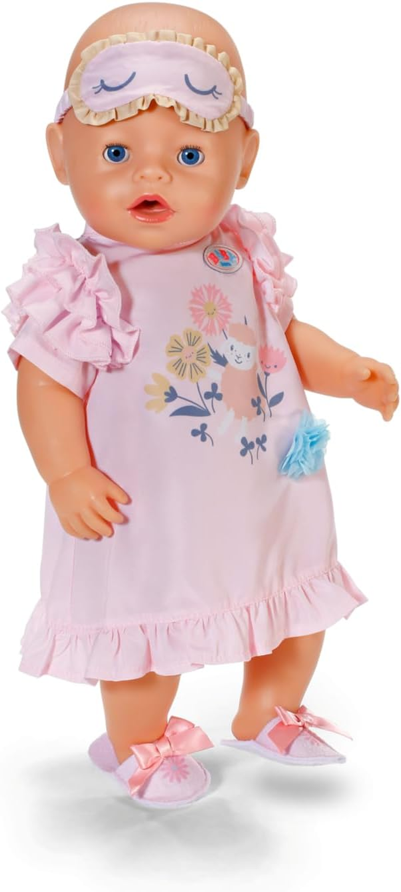 BABY Born Nightgown with Sleep Mask and Slippers for 43Cm Dolls image number 1