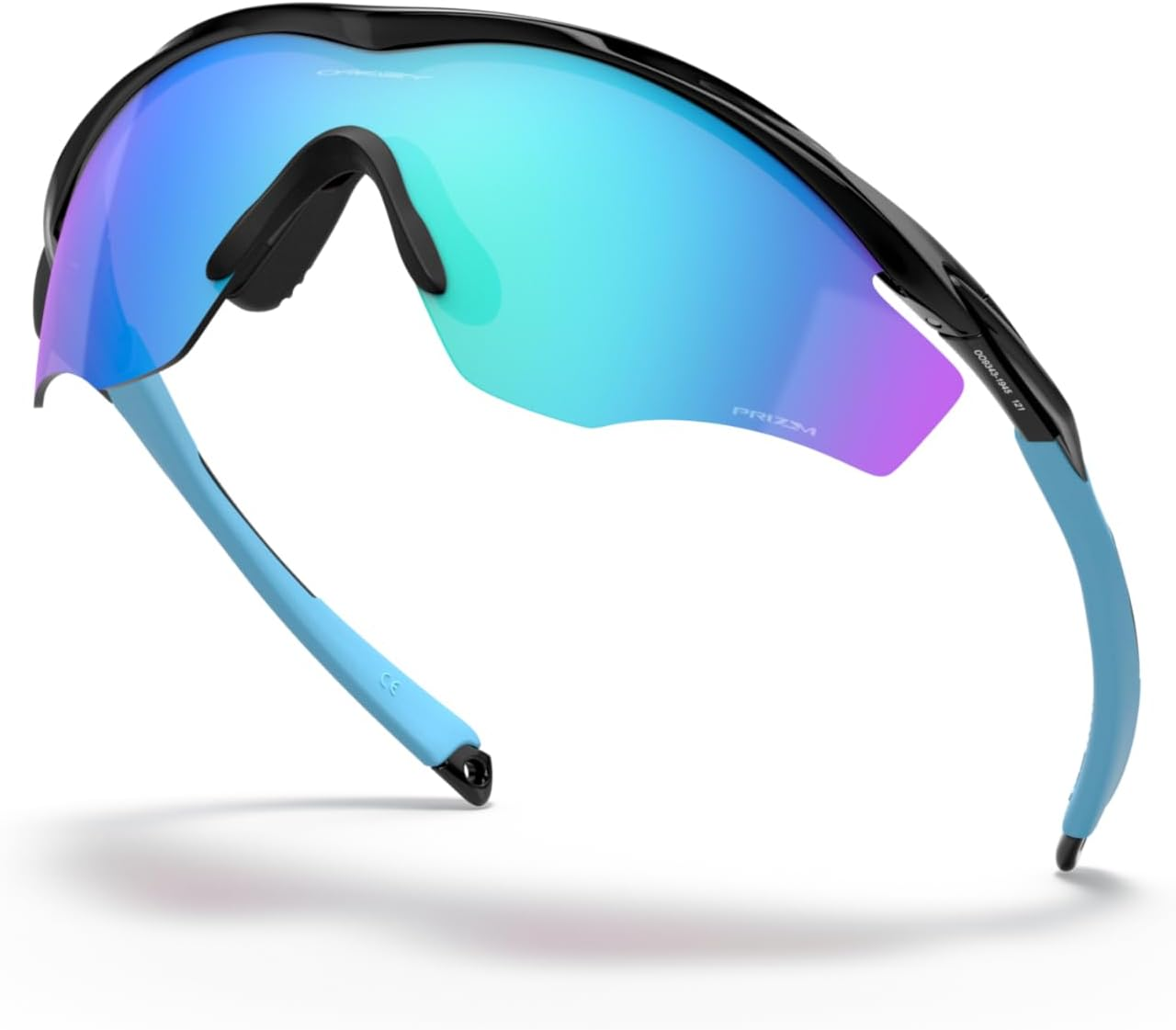 OAKLEY M2 Frame XL Non Polarised Sunglasses, 0OO9343, Polished Black & Prizm Sapphire, 45Mm