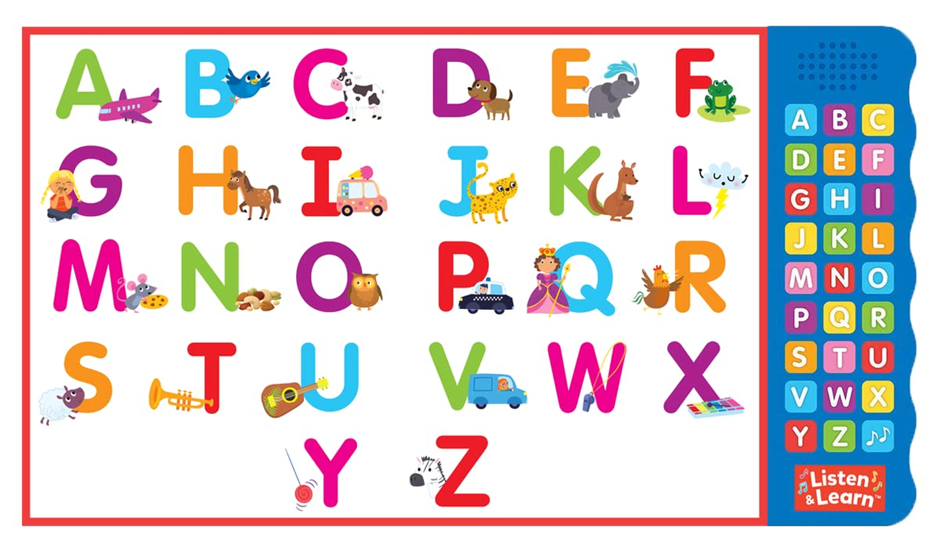 Let'S Learn Abcs-With 27 Fun Sound Buttons, This Book Is the Perfect Introduction to Abcs! (Listen & Learn) image number 5
