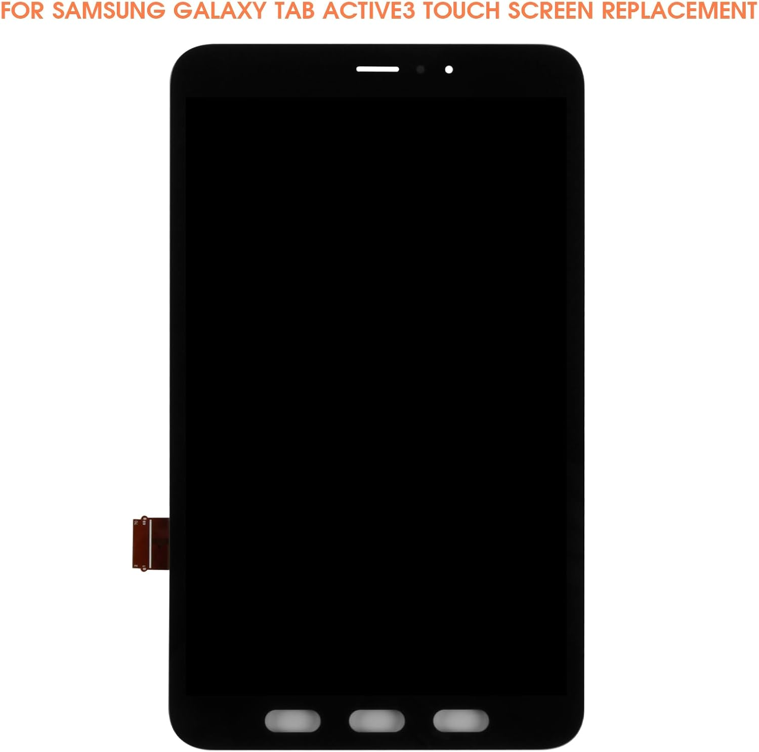 Screen Replacement for Samsung Galaxy Tab Active 3 T575, LCD Display for Galaxy Tab Active 3Rd 2020 SM-T575 SM-T577 Touch Screen Digitizer Full Assembly with Repair Tools