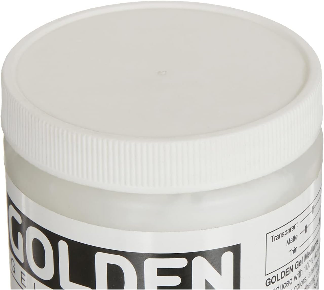 Golden Soft Matte Gel Medium-8 Ounce image number 3