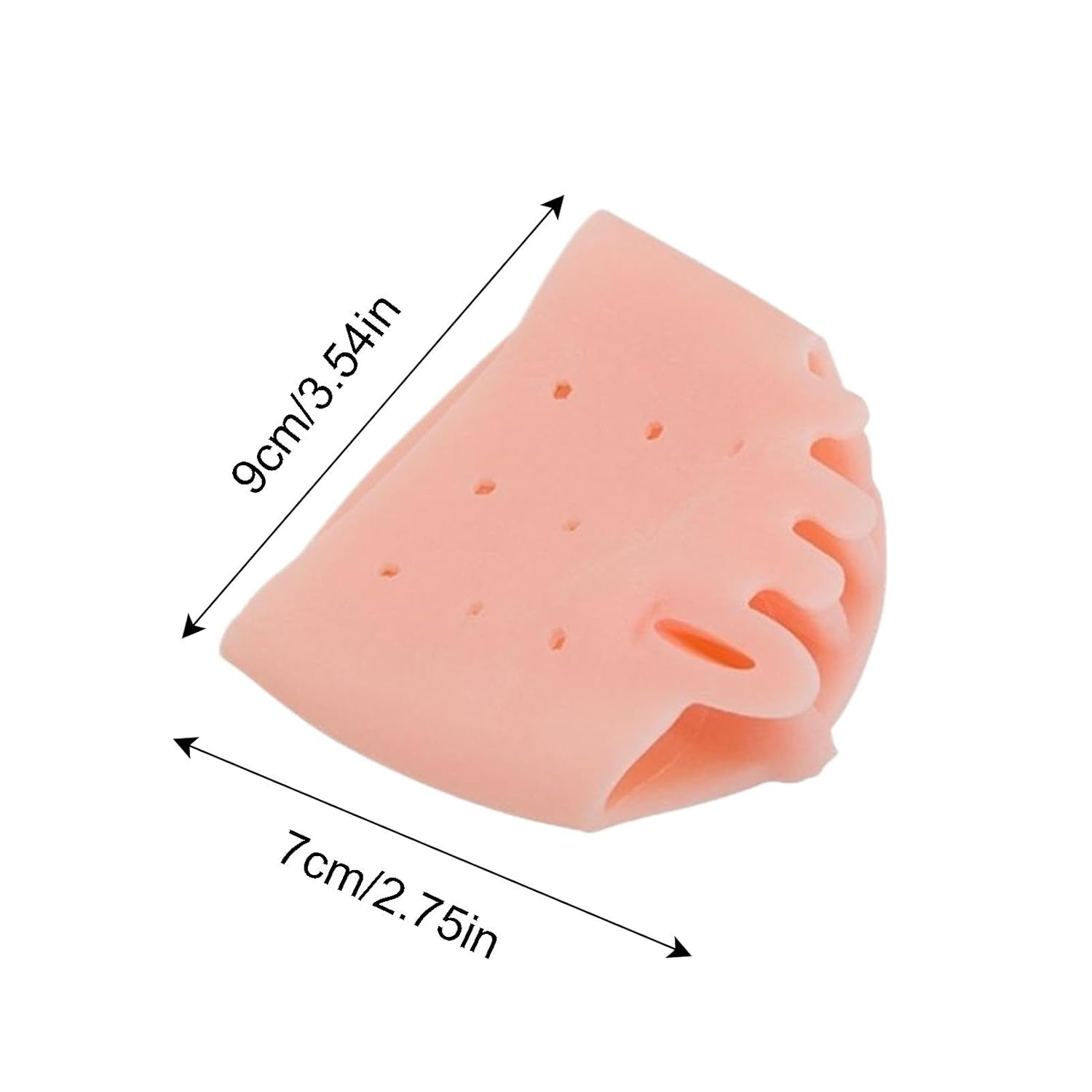 Toe Spacers for Feet | Foot Separators to Correct Bunions | Soft Women Metatarsal Cushion Toe Separators for Walking, Running, Yoga, Fitness image number 1