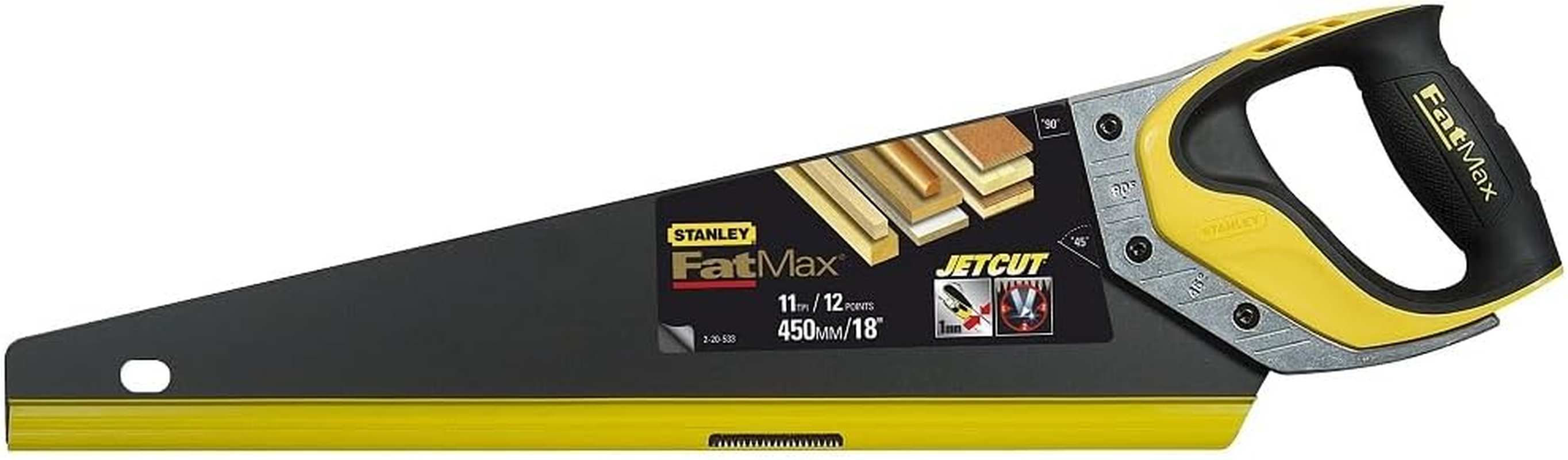 Stanley Handsaw Fine-Cut Blade Length 450 Mm - Blade Thickness 1 Mm - Teeth/Inches 11 image number 2