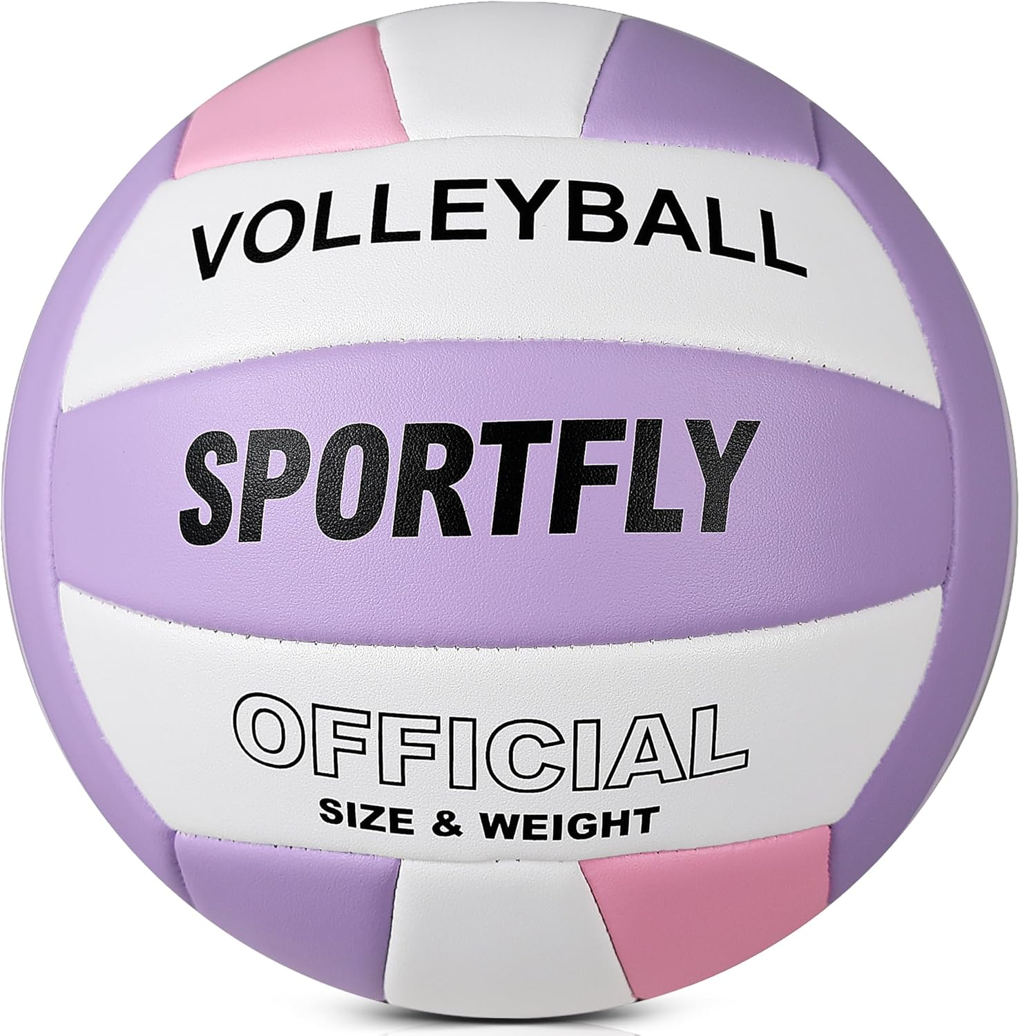 Sportfly Official Size 5 Volleyball, Soft Indoor Outdoor Volleyball for Game Gym Training Beach Play 2 Pcs per Pack with Pump Kit&hellip; image number 3