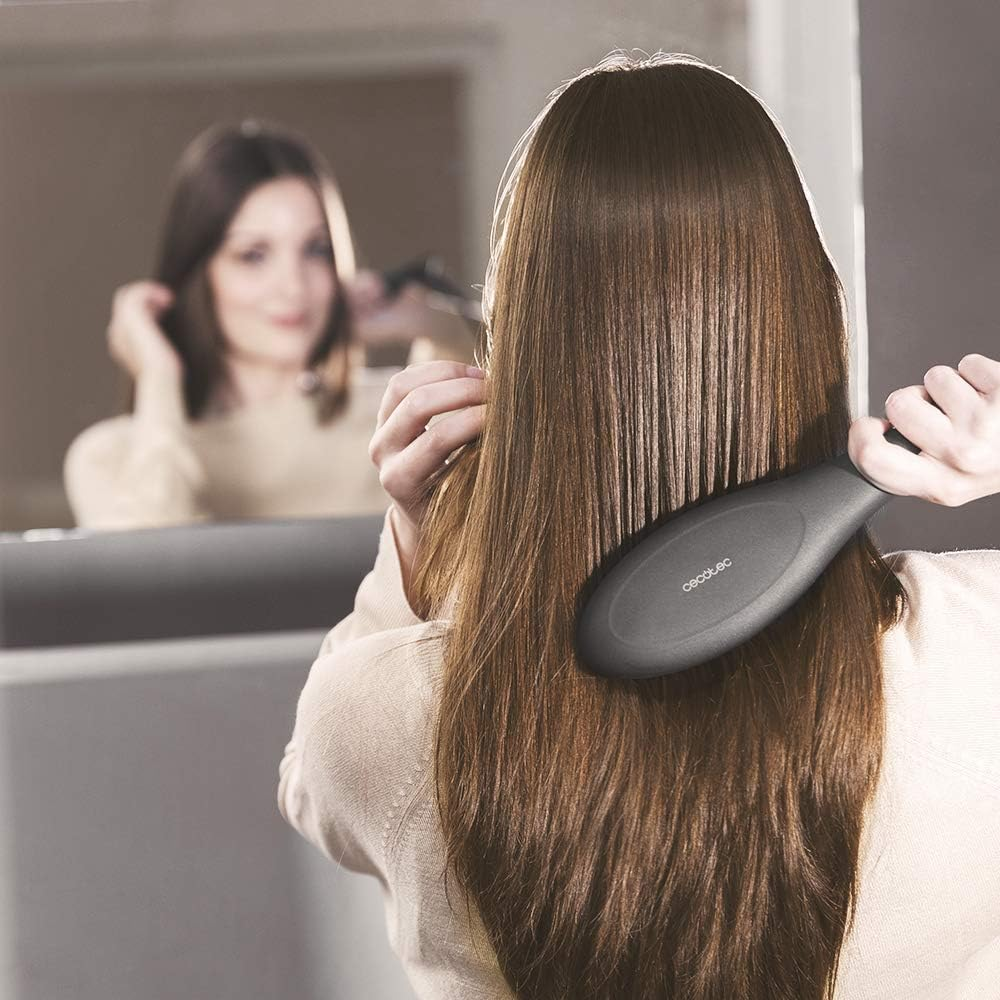 Cecotec Smoothing Brush Bamba Instantcare 900 Perfectbrush. Adjustable Temperature 140-220&ordm;c, Keratin and Argan Oil Coating, Real Ion Generator image number 3