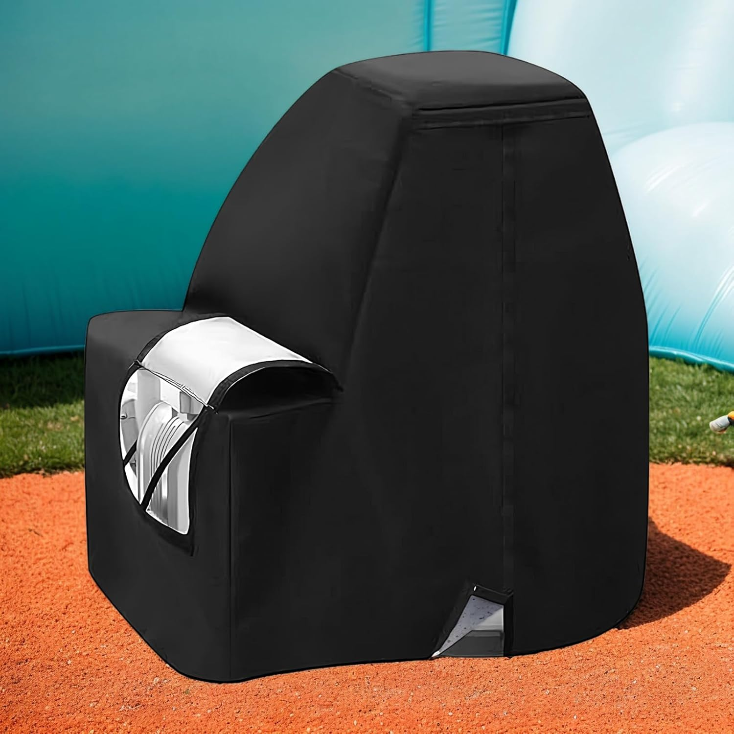 Sand Filter Pump Cover | Waterproof Sand Filter Sleeve,Filtration System Guard for Home Pond Winter Outdoor Garden Lake Yard Daily Water Maintenance Storm image number 2