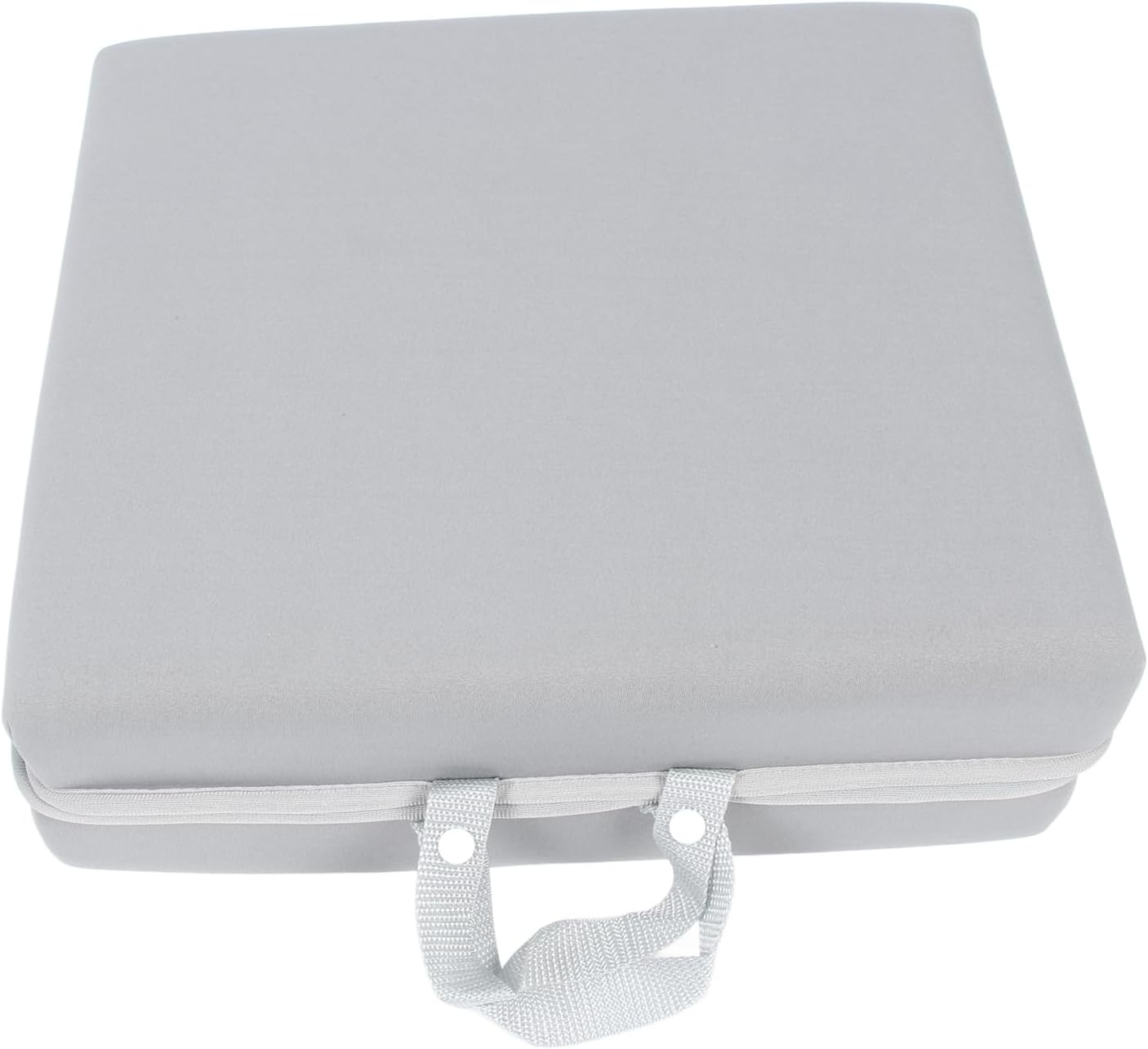 Baby Bath Kneeler, Portable Handle Non Slip Bath Kneeling Pad Multipurpose Foldable Waterproof for Bathroom (Grey with Grey) image number 5