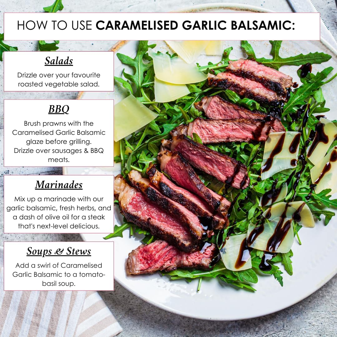 Lirah Caramelised Garlic Balsamic 250Ml image number 4