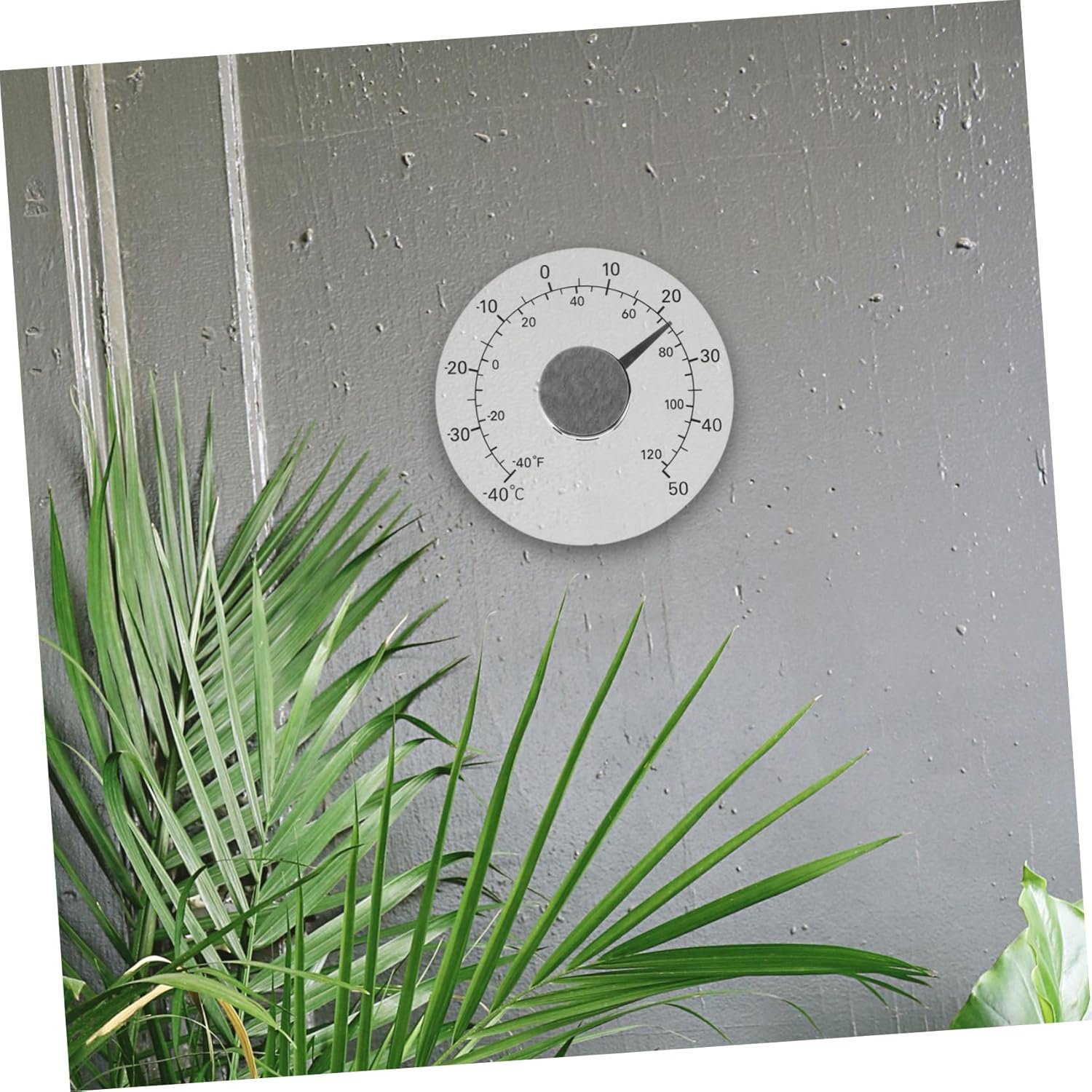 Luxshiny Indoor Outdoor Thermometer with Celsius Fahrenheit Display Multipurpose Temperature Gauge for Greenhouse Home Bedroom School Use Lightweight and Read Temperature Scale image number 4