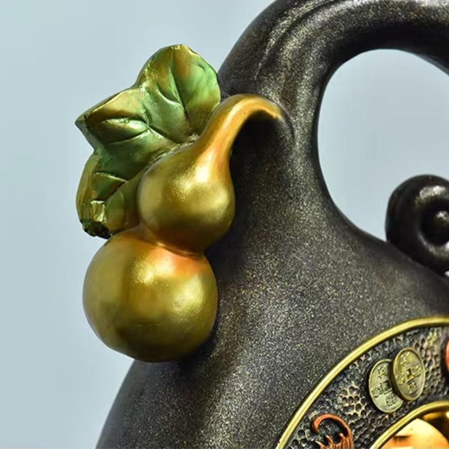 Outdoor Fountain Floor-Standing Water Fountain, Unique Gourd, Indoor Office Relaxation(Small) image number 4