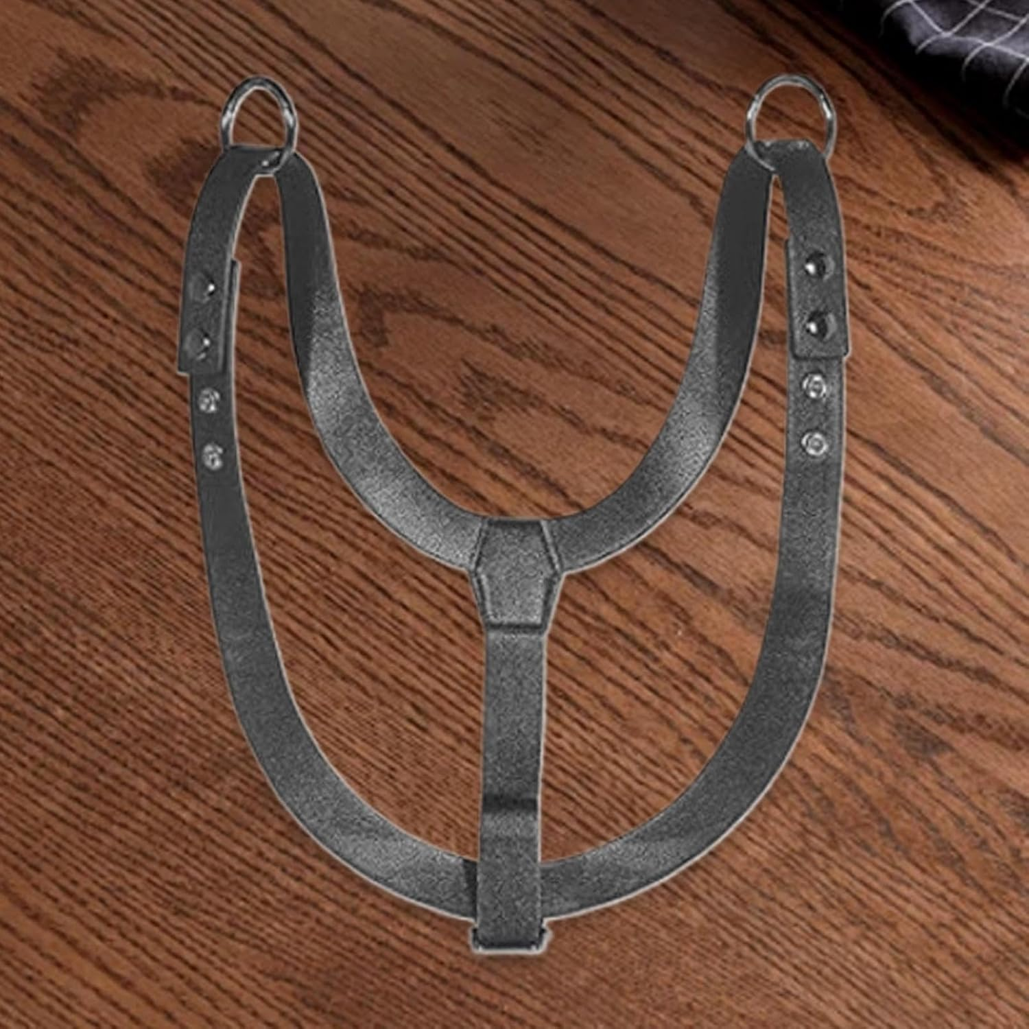 Hat Harness Clip - Portable PU Leather Travel Hat Organizer, Lightweight Design, Easy Installation | Carrier Strap Sun, Backpack and Luggage Storage, Hiking, Camping, Travel Buddy