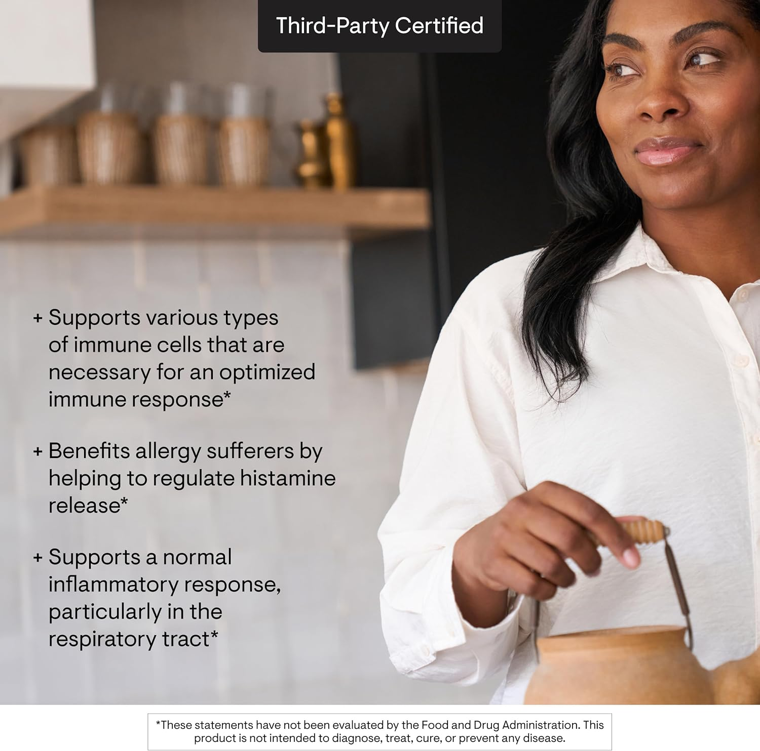 Thorne Quercetin Phytosome - Exclusive Phytosome Complex - Health, Respiratory and Seasonal Allergy - 60 Capsules image number 2