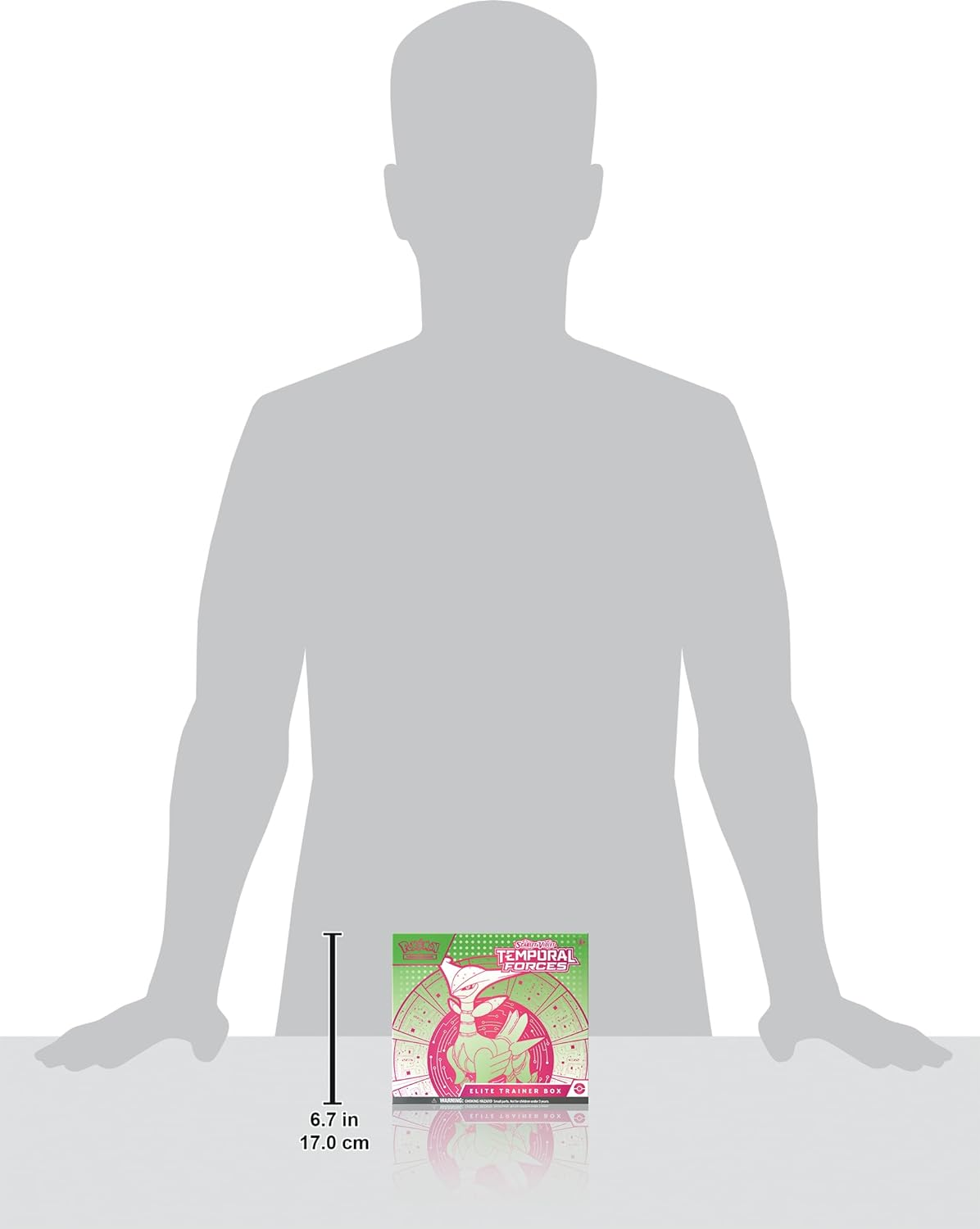 Pok&eacute;mon TCG: Scarlet & Violet&mdash;Temporal Forces Elite Trainer Box &ndash; Walking Wake (1 Full-Art Flutter Mane Promo Card, 9 Boosters & Premium Accessories) image number 6