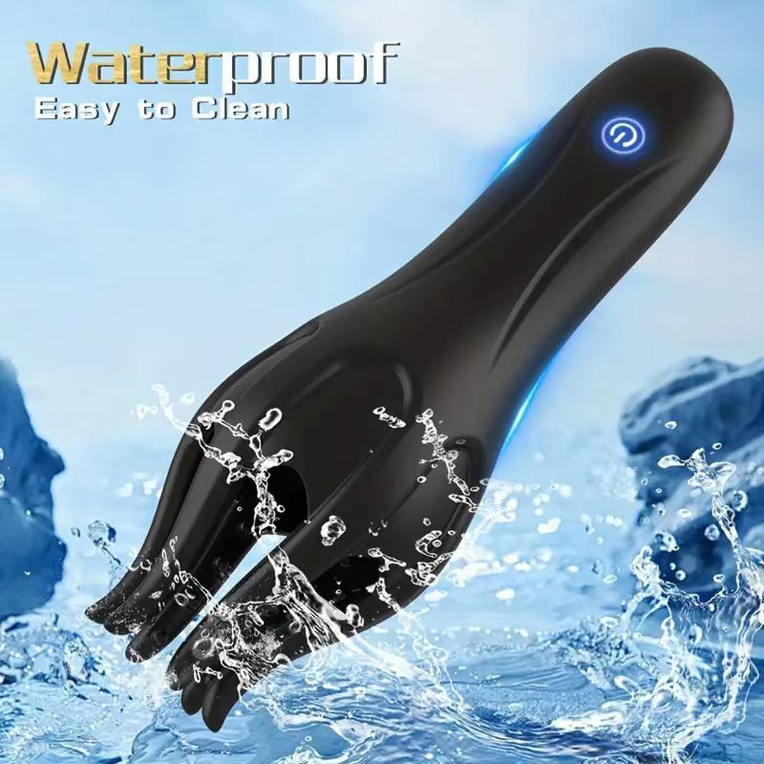 New-Wave-Therapy-Rechargeable and Waterproof Easy to Clean Men,1Pcs image number 2