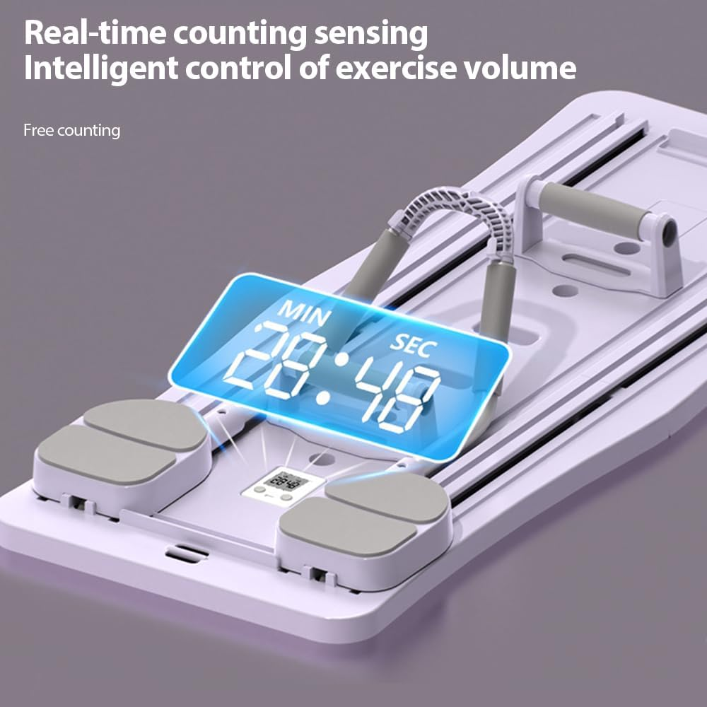 HPAMR Pilates Board Reformer Set, Pilates Board, Multifunctional Abdominal Pilates Board Reformer, Home Core Workout Equipment, Pilates Exercise Machine, Portable Ab Board Trainer image number 6